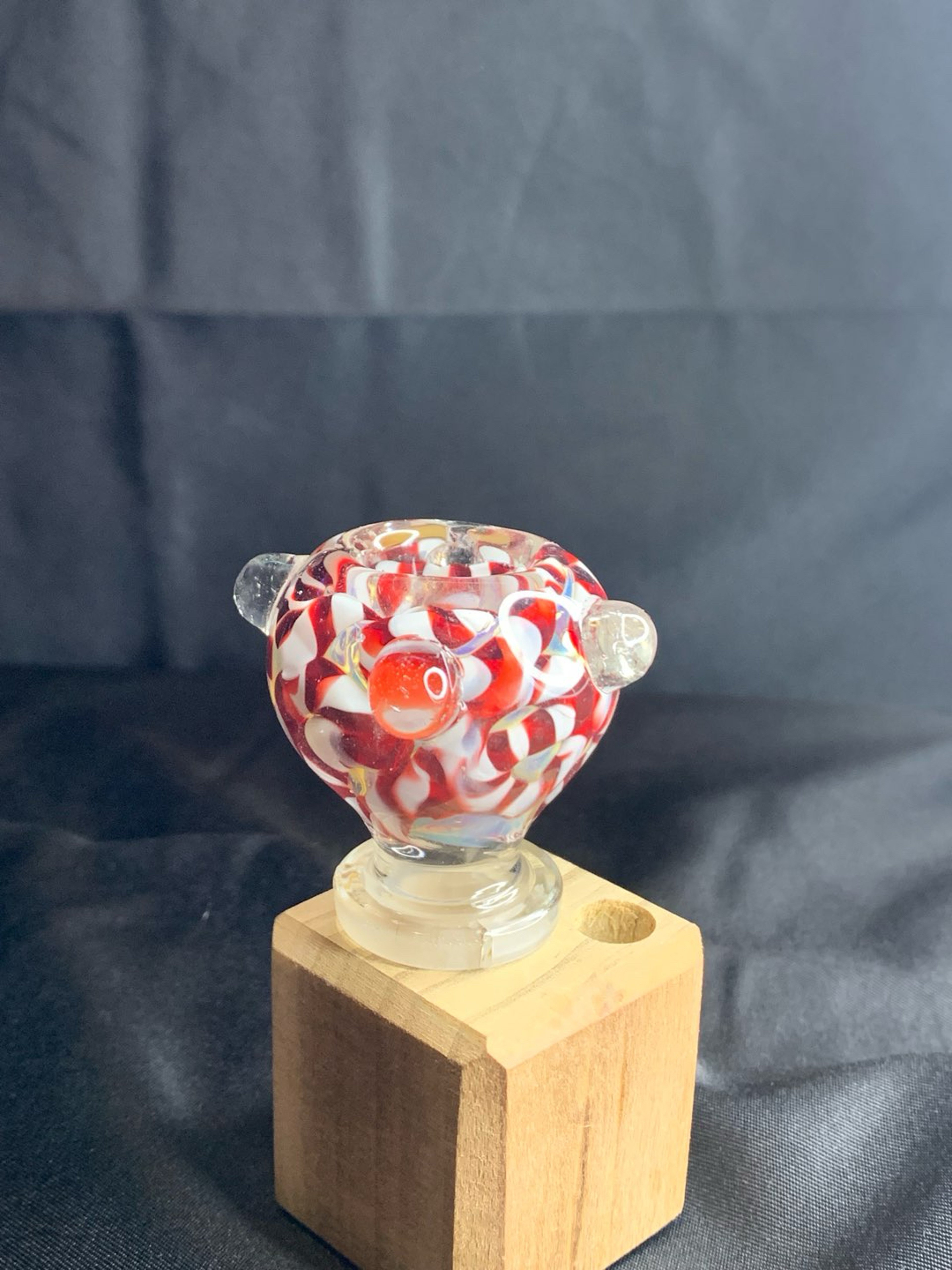 Red candy cane slide image 0