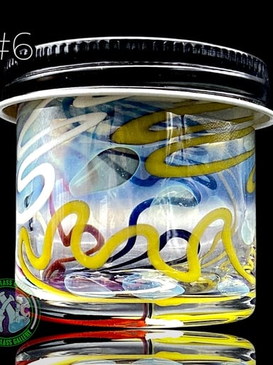 Preview pic of Ben’s Glass Art - Baller Jar #6 - X-Large Fume