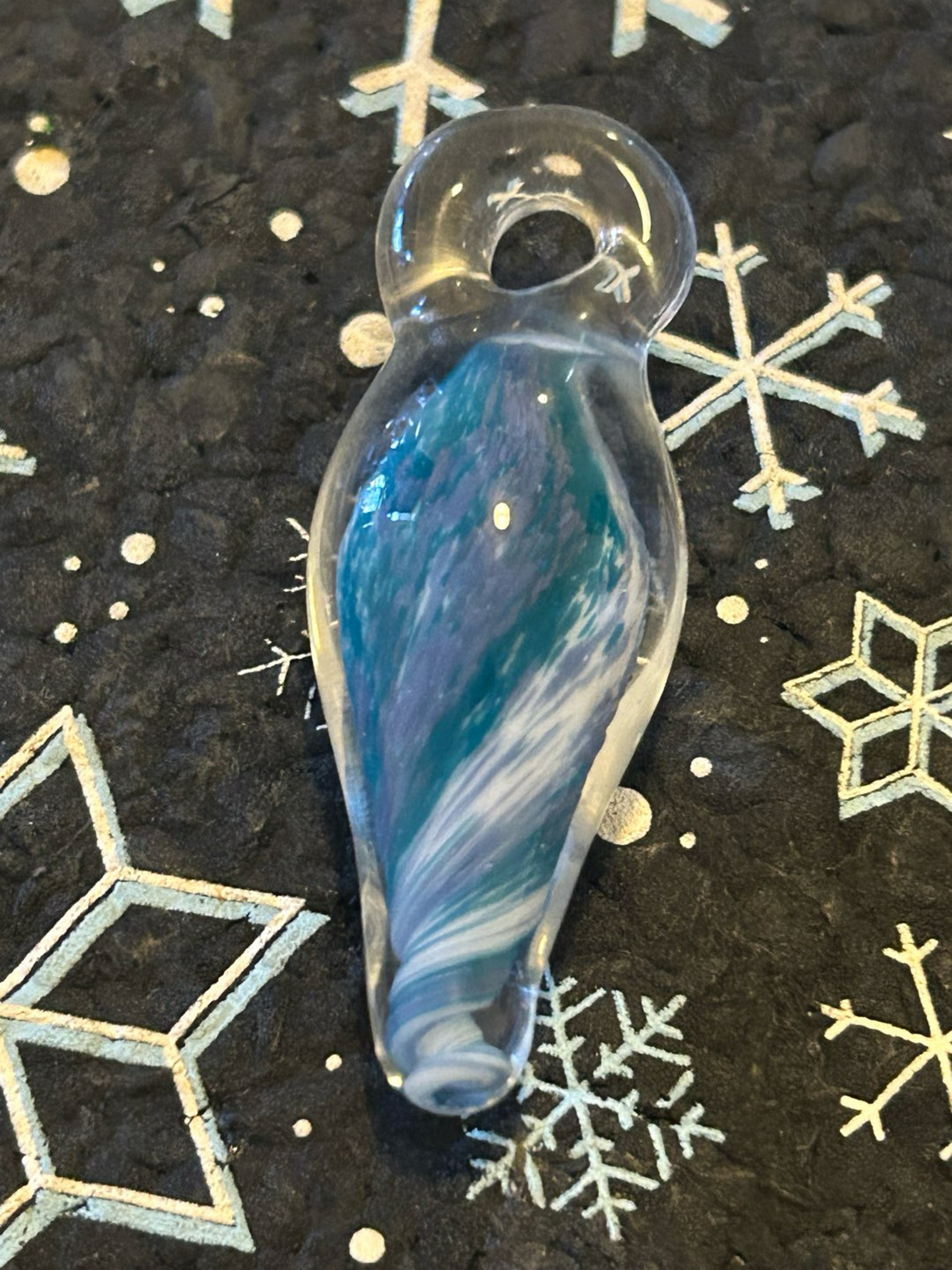 Preview pic of Baked Glass pendant