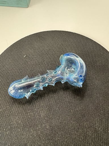 Preview pic of Jacob Hunter blue spoon pipe