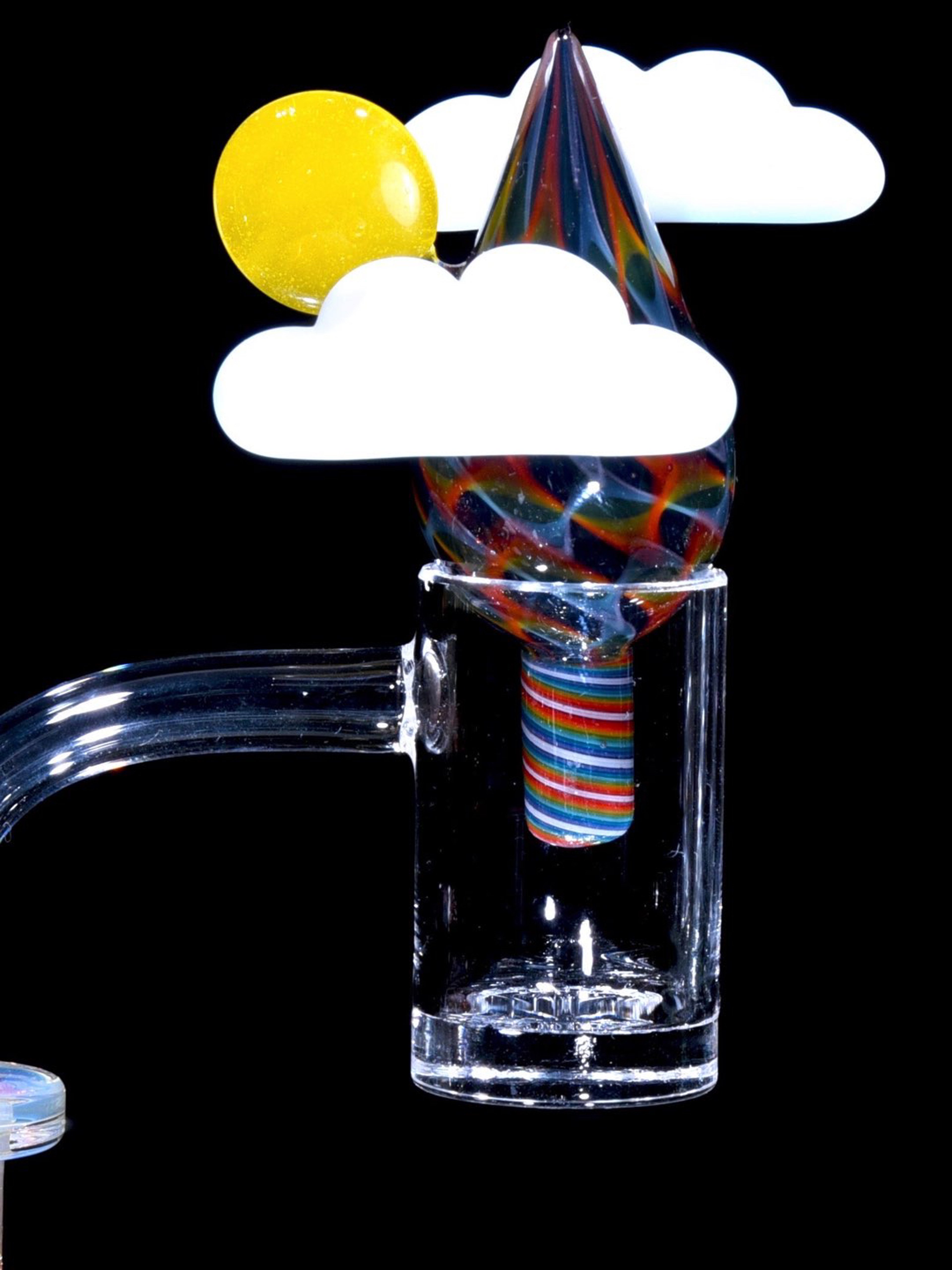 Preview pic of A Real Nobody - Rainbow Lattice Moon Clouds & Raindrop Bubble Cap