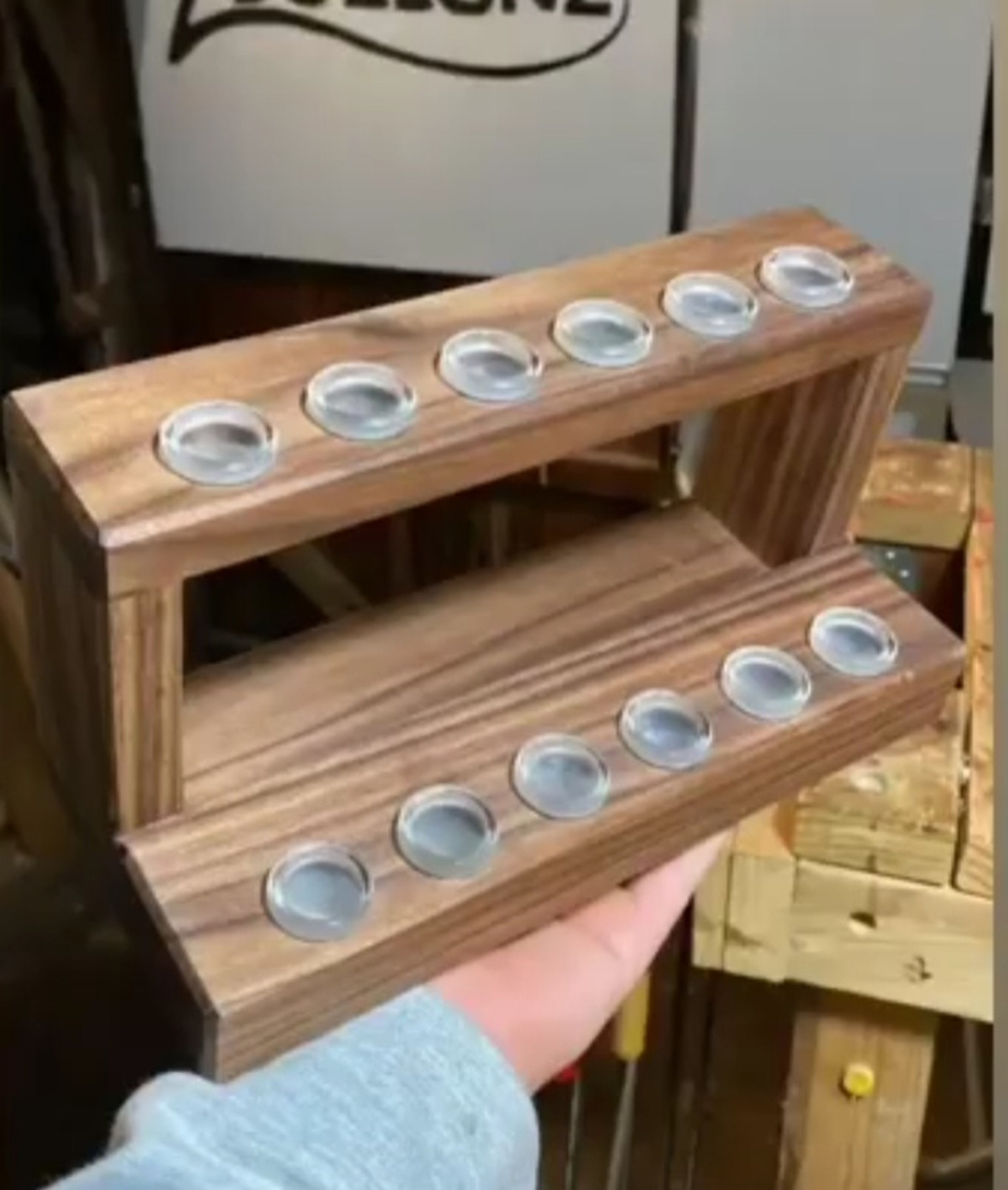 Preview pic of Two Tier 12-hole stand.