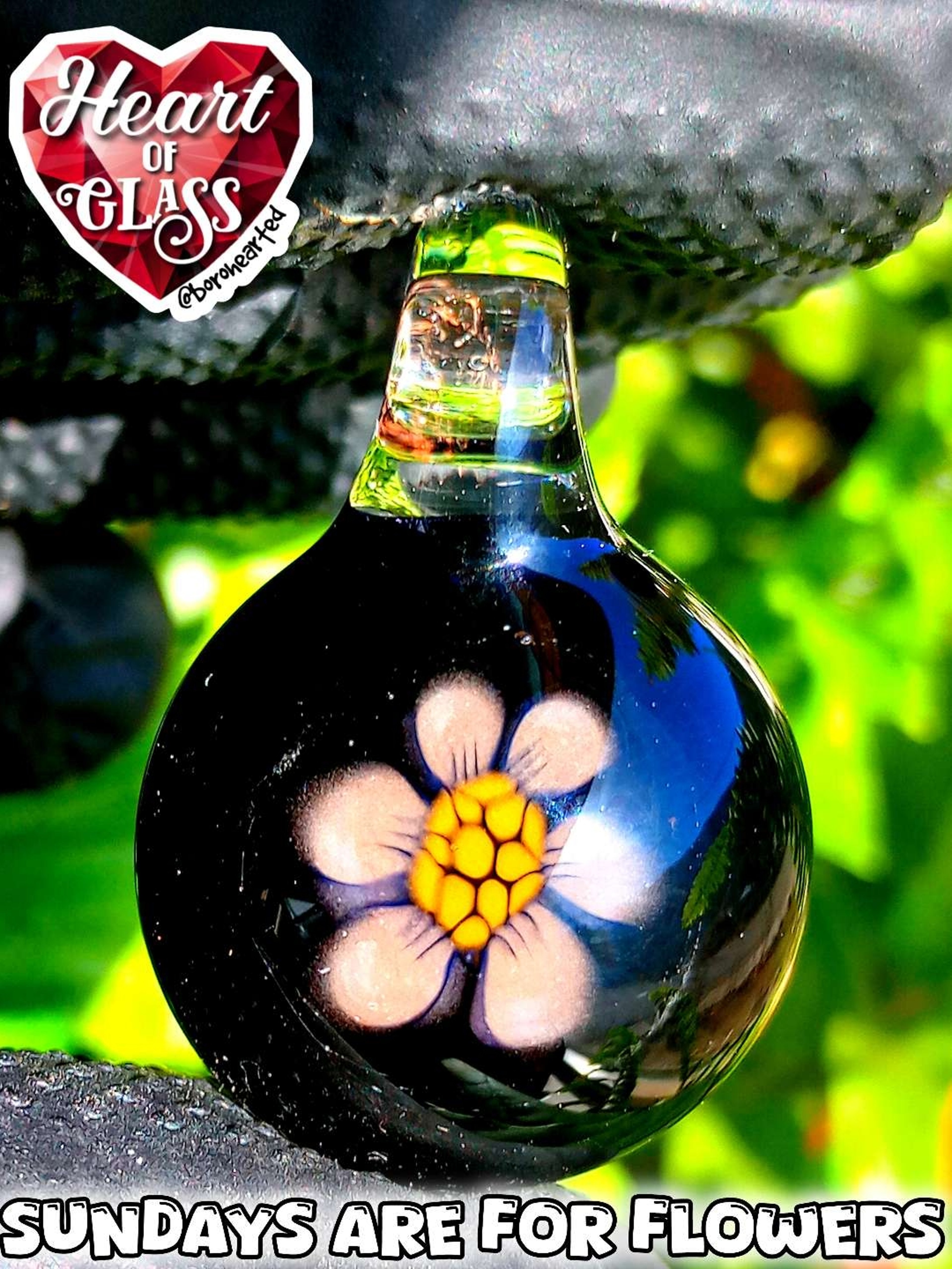 Preview pic of Flower Murrine pendant