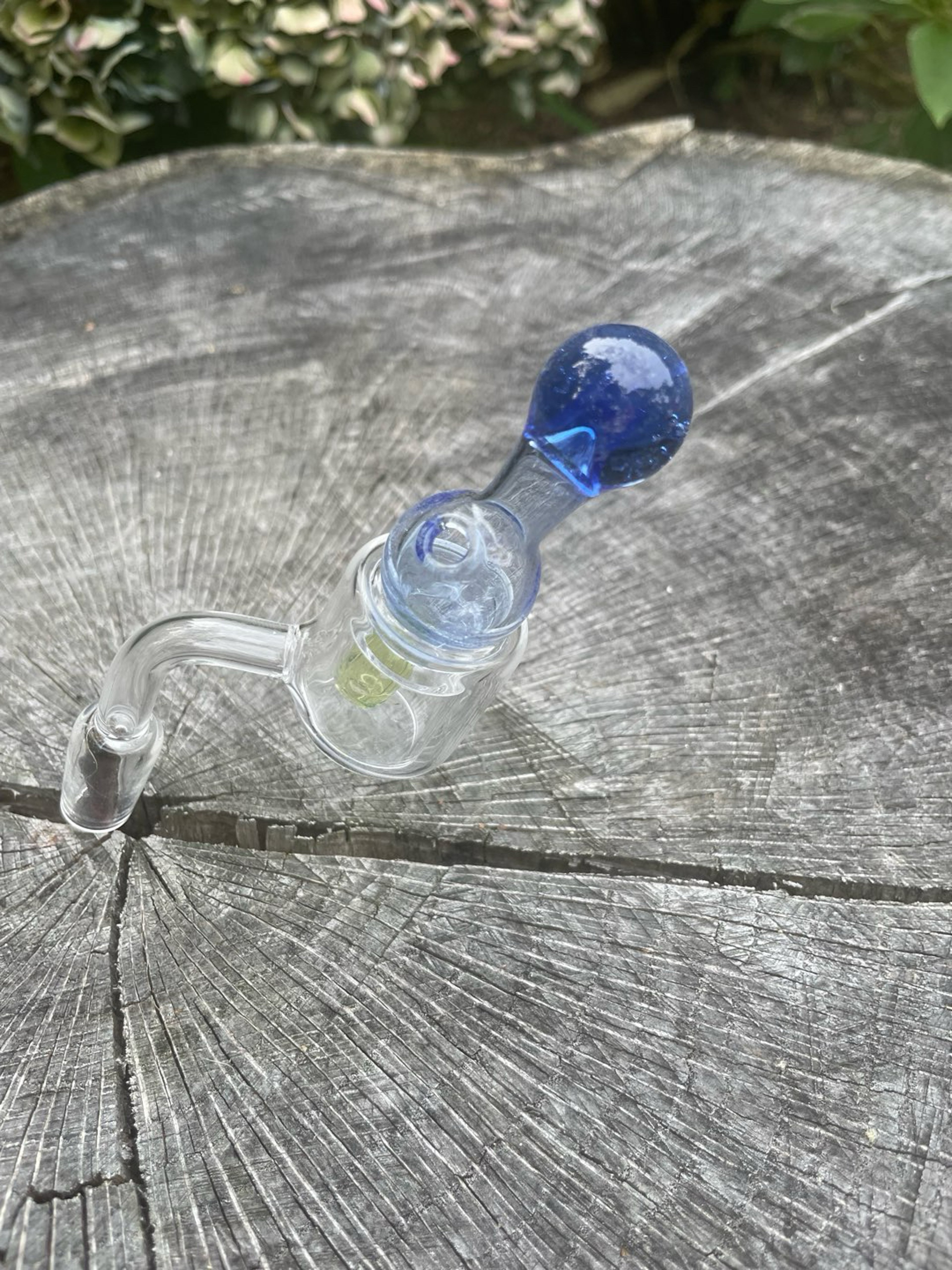 Preview pic of Ocean Blue Handblown Bubble Cap *FREE SHIPPING*