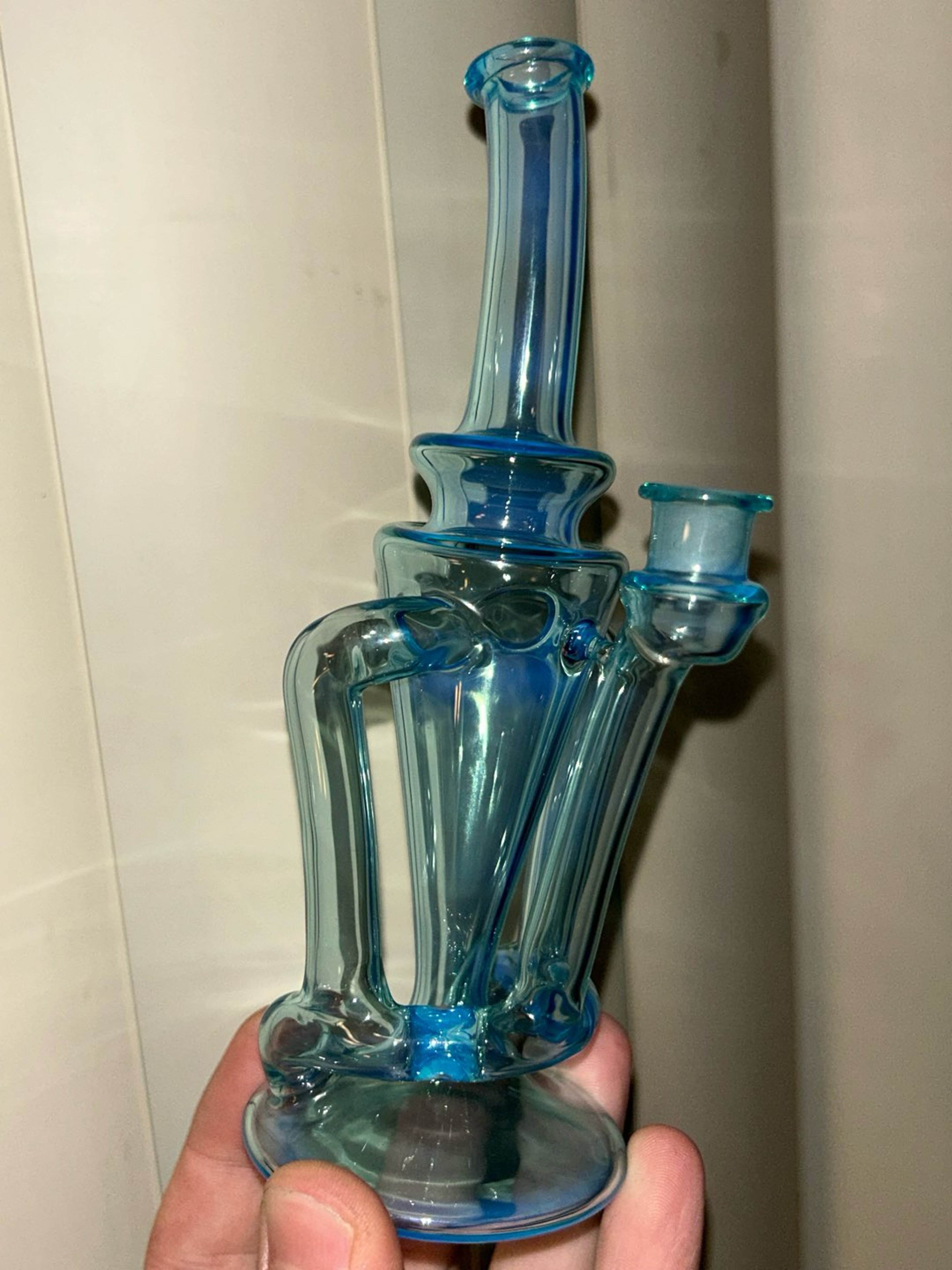 Preview pic of Takeo Glass Perc-Less Recycler