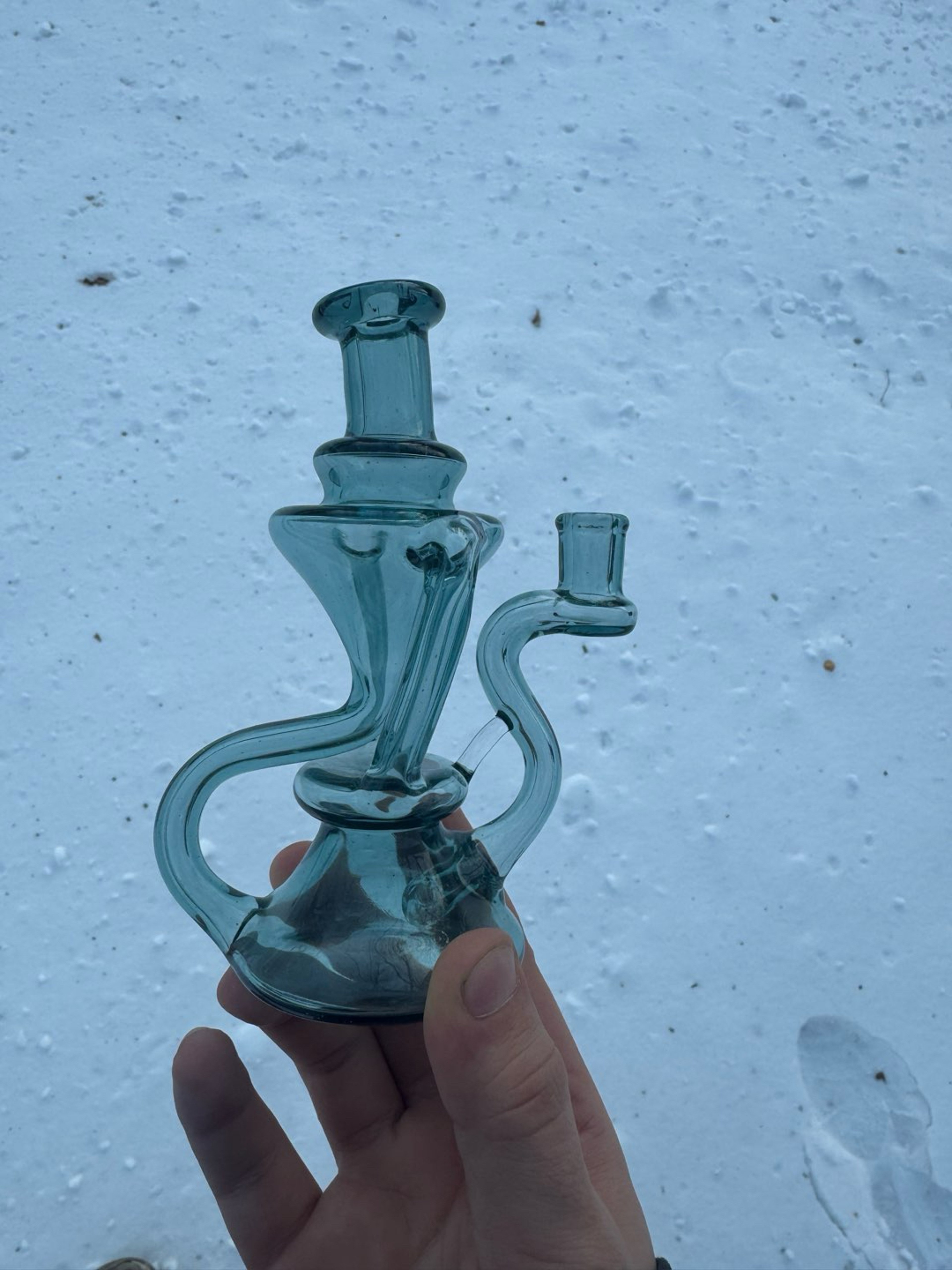 Preview pic of Crawford Glass Recyler Aqua Marine