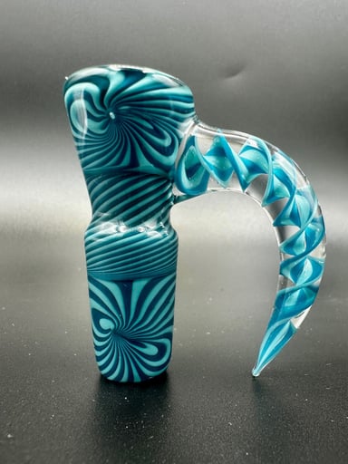 Preview pic of @woj.glass 18/4 Double Bowtie Slide #3 / 5