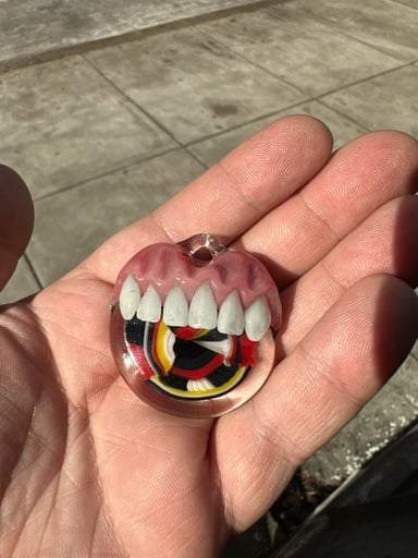 Preview pic of Zii x Chris Carlson Teeth Pendant