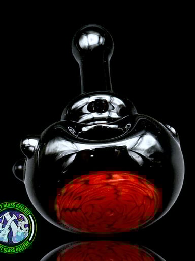Preview pic of Algae - Brain Tech Hand Pipe (Black/Red)