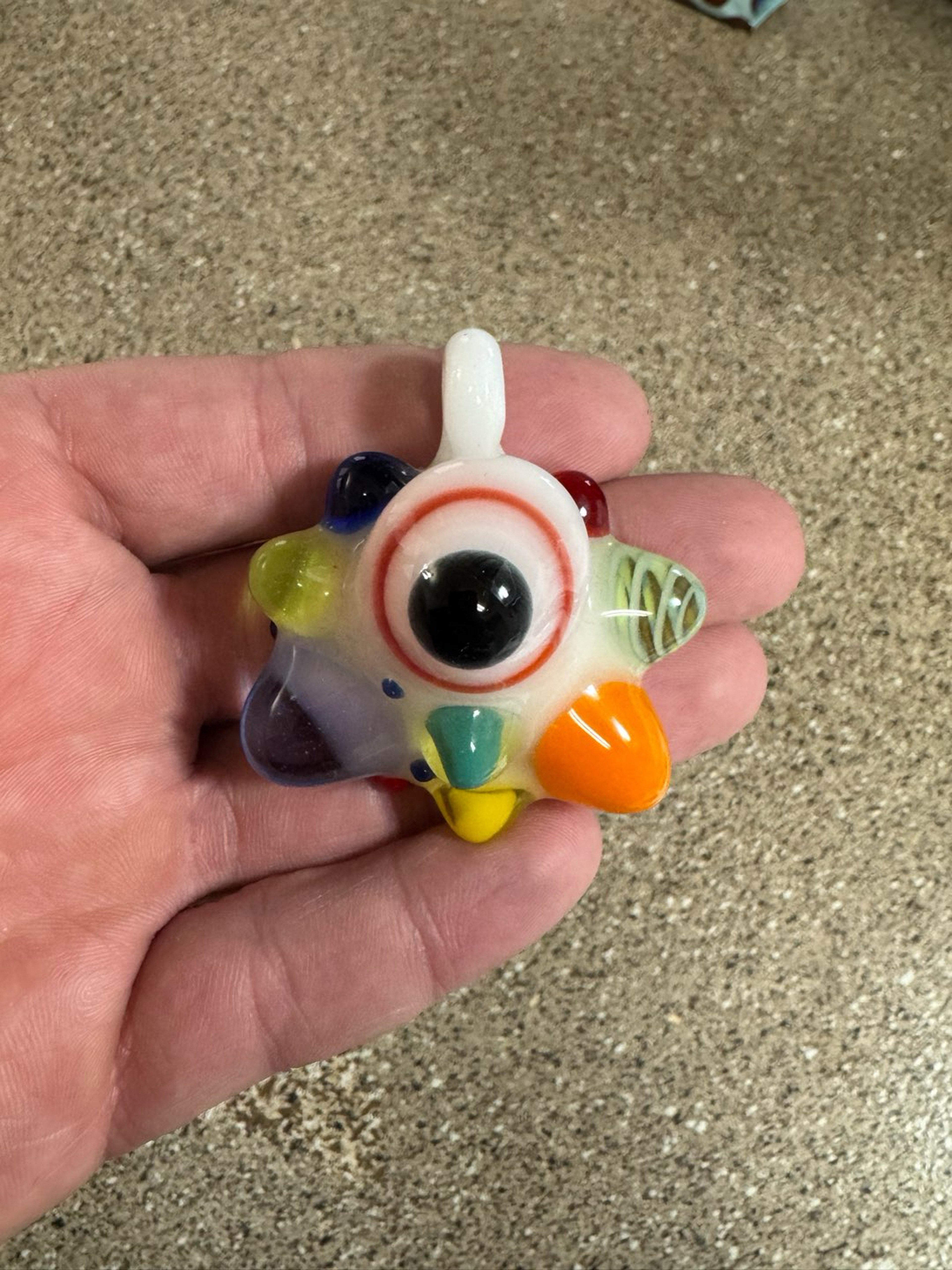 Preview pic of DownNeck Eyeball Blob Pendant