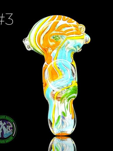 Preview pic of Ben’s Glass Art - Dry Pipe #3 - Inside Out Tech