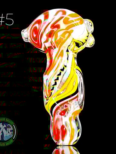 Preview pic of Ben’s Glass Art - Dry Pipe #5 - Inside Out Tech