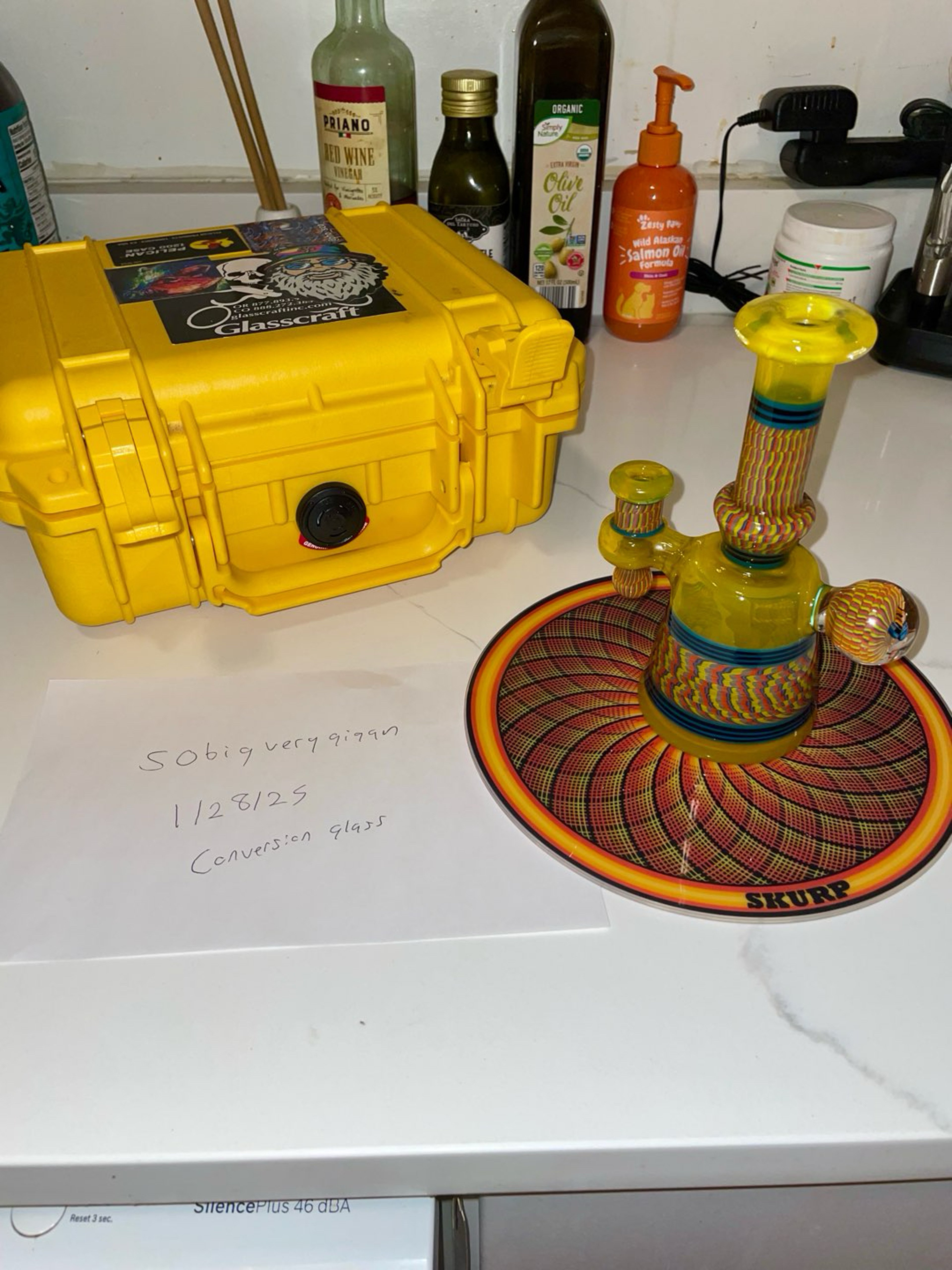 Preview pic of Conversion Glass Pineapple Jalapeño minitube