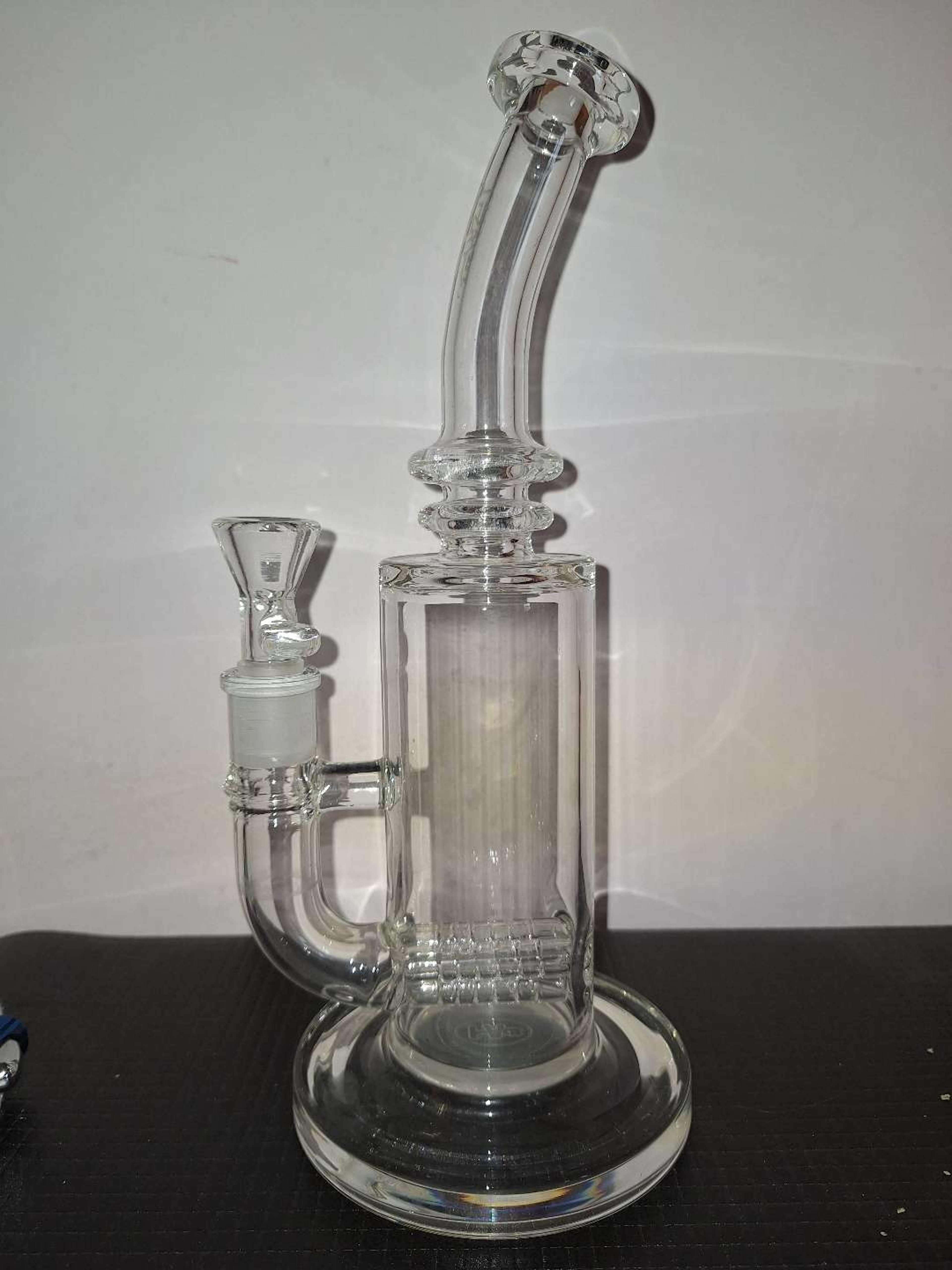 Preview pic of TAG 12" bent neck 3 line perc 18mm Thick Ass Glass