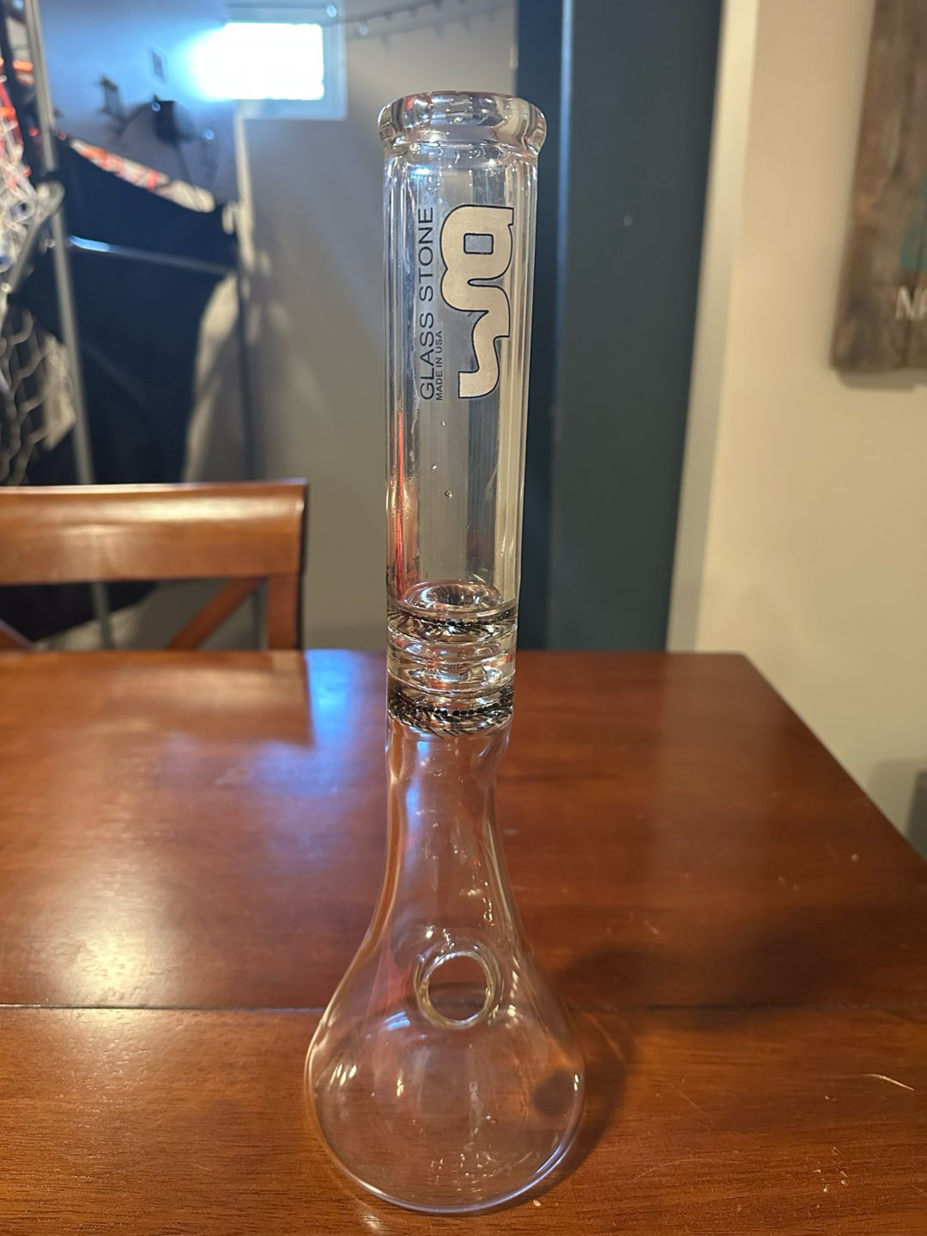 Preview pic of Glass Stone Beaker Bong