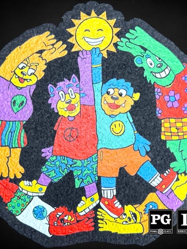 Preview pic of Trevy Metal Mood Mat - All Together