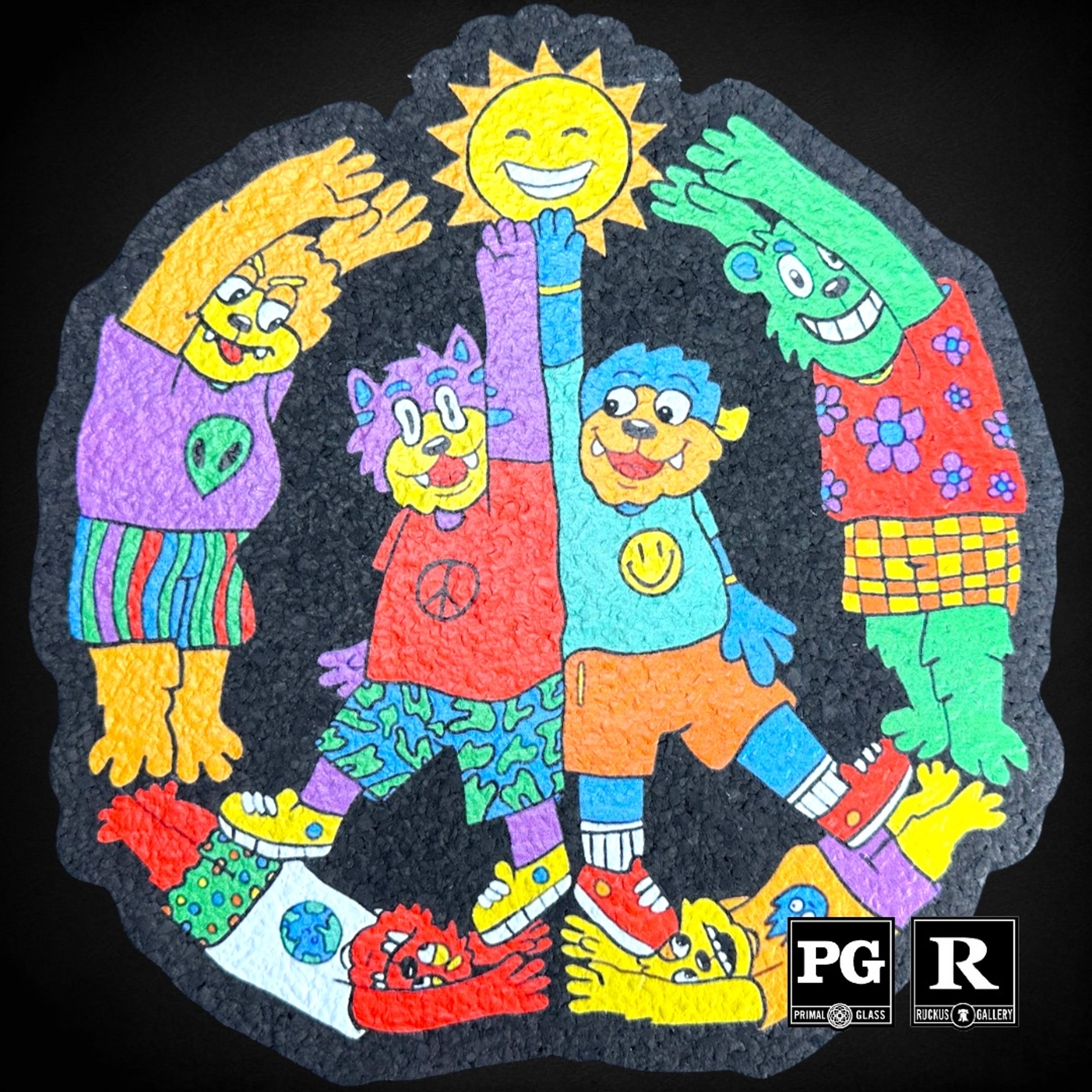 Preview pic of Trevy Metal Mood Mat - All Together