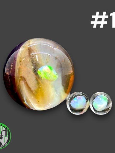 Preview pic of Captain Tokez - Marble Set w/Opal #13