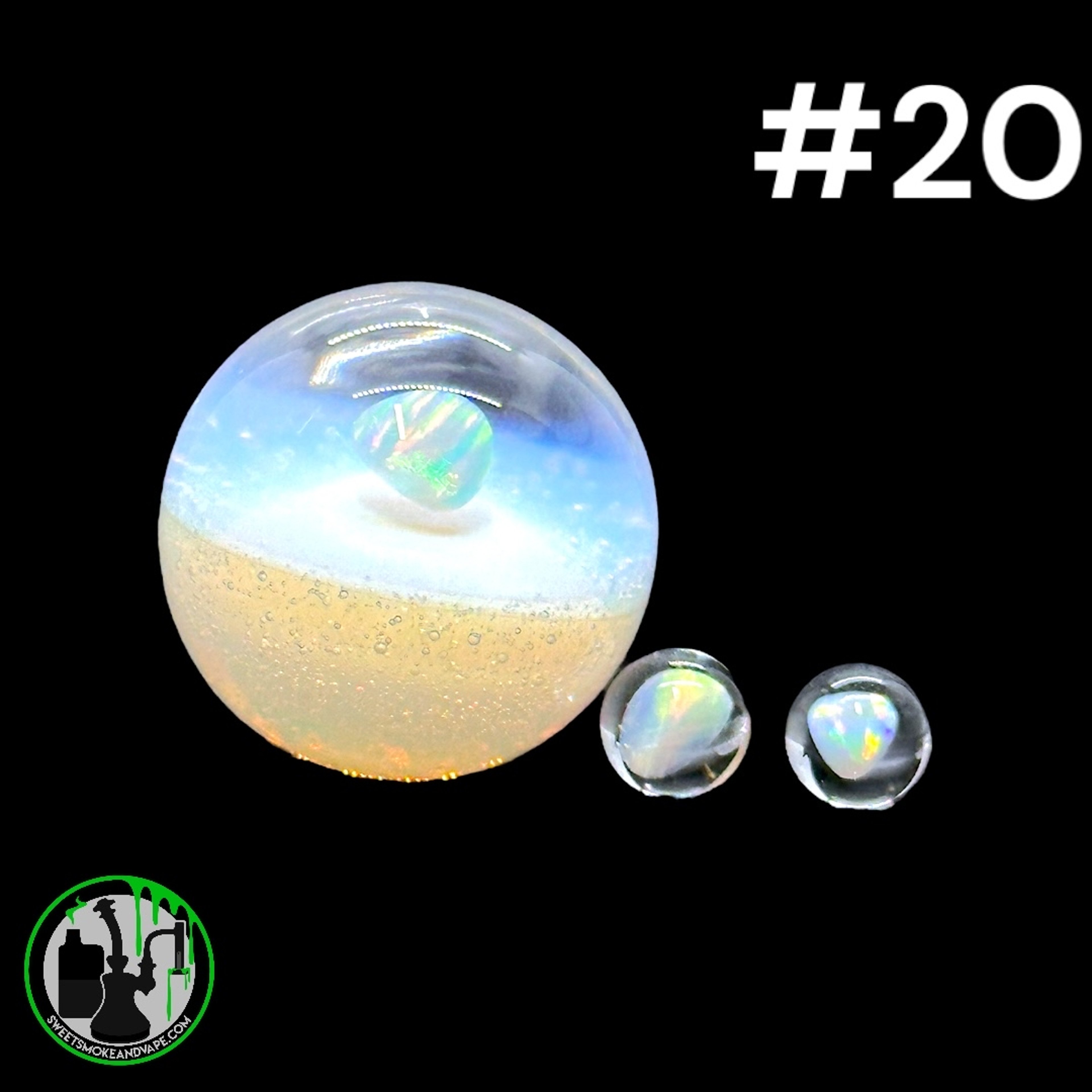Preview pic of Captain Tokez - Marble Set w/Opal #20