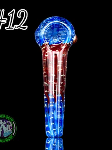 Preview pic of Daniel's Glass Art - Dry Pipe #12 - German Glass