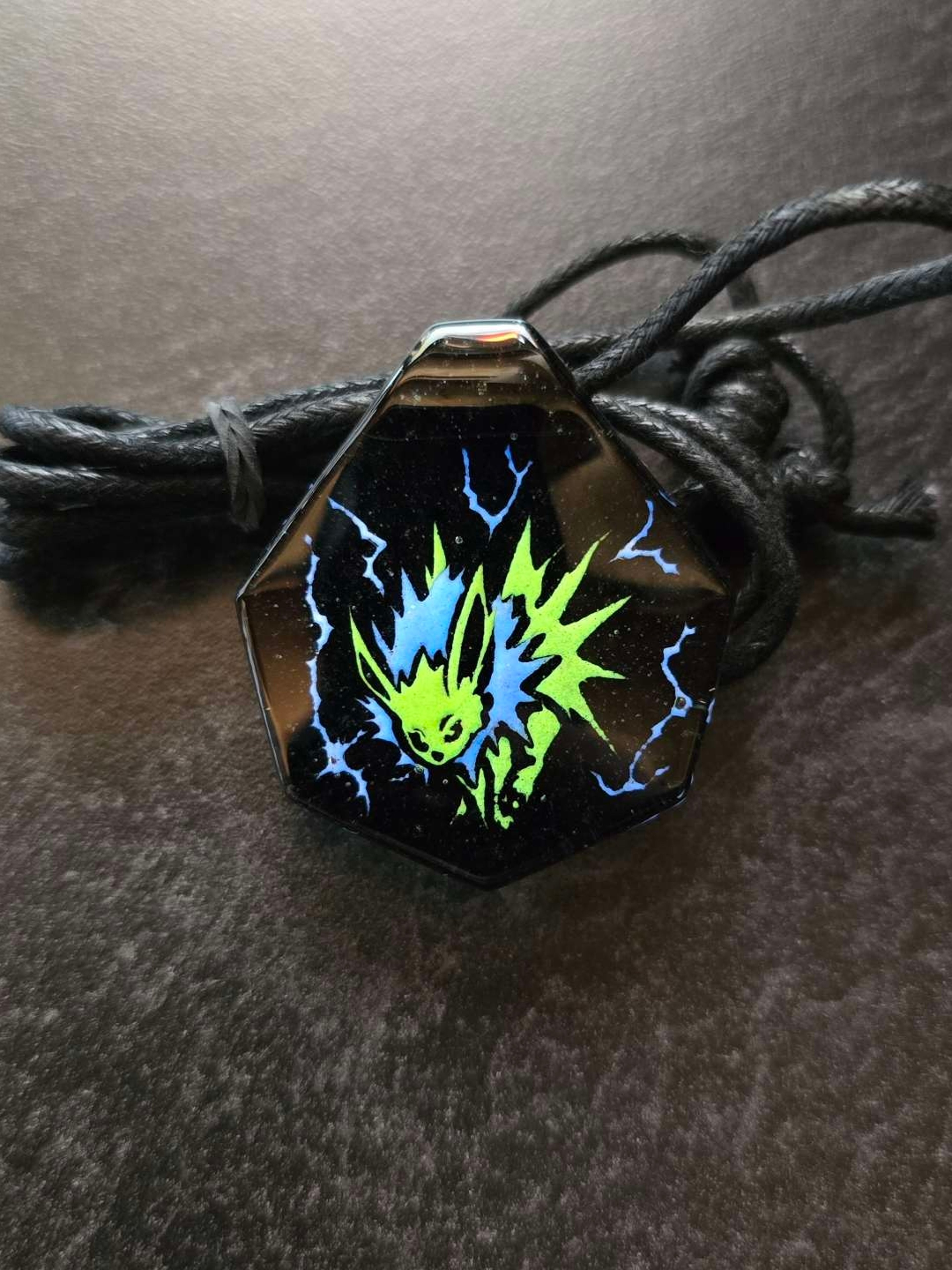 Preview pic of Jolteon Layered Glow Pendant