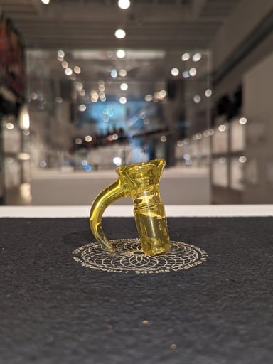 Preview pic of Welch Glass Full Color Horn Slide 18mm