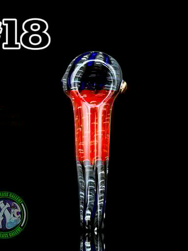 Preview pic of Daniel's Glass Art - Dry Pipe #18 - German Glass