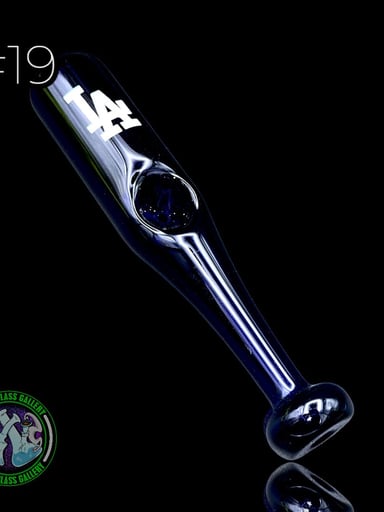 Preview pic of Daniel's Glass Art - Dry Pipe #19 - Baseball Bat (Los Angeles Dodgers)