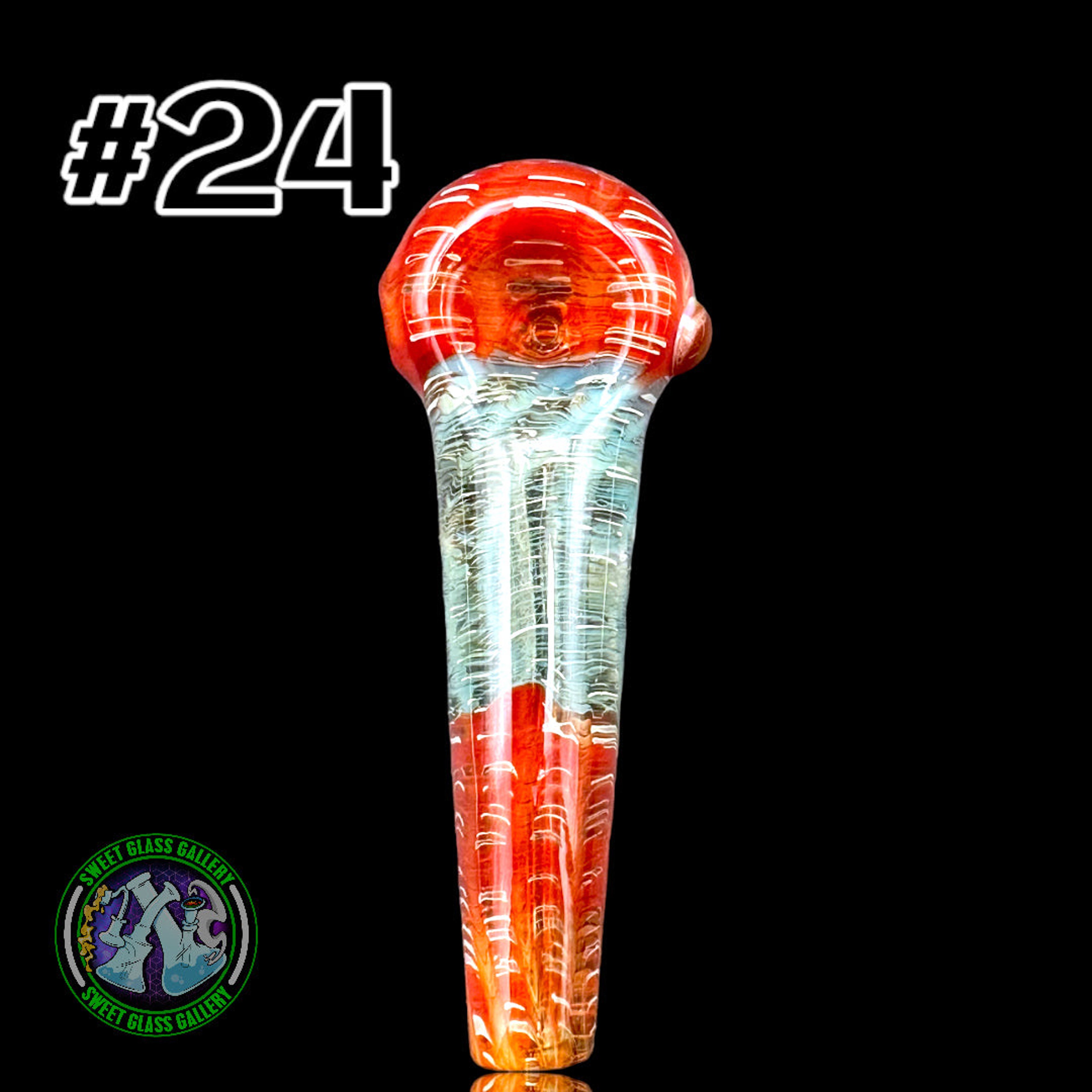 Preview pic of Daniel's Glass Art - Dry Pipe #24 - German Glass