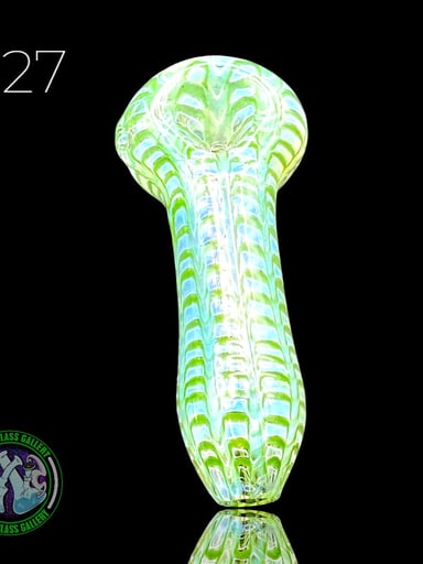 Preview pic of Daniel's Glass Art - Dry Pipe #27 - Wrap & Rake