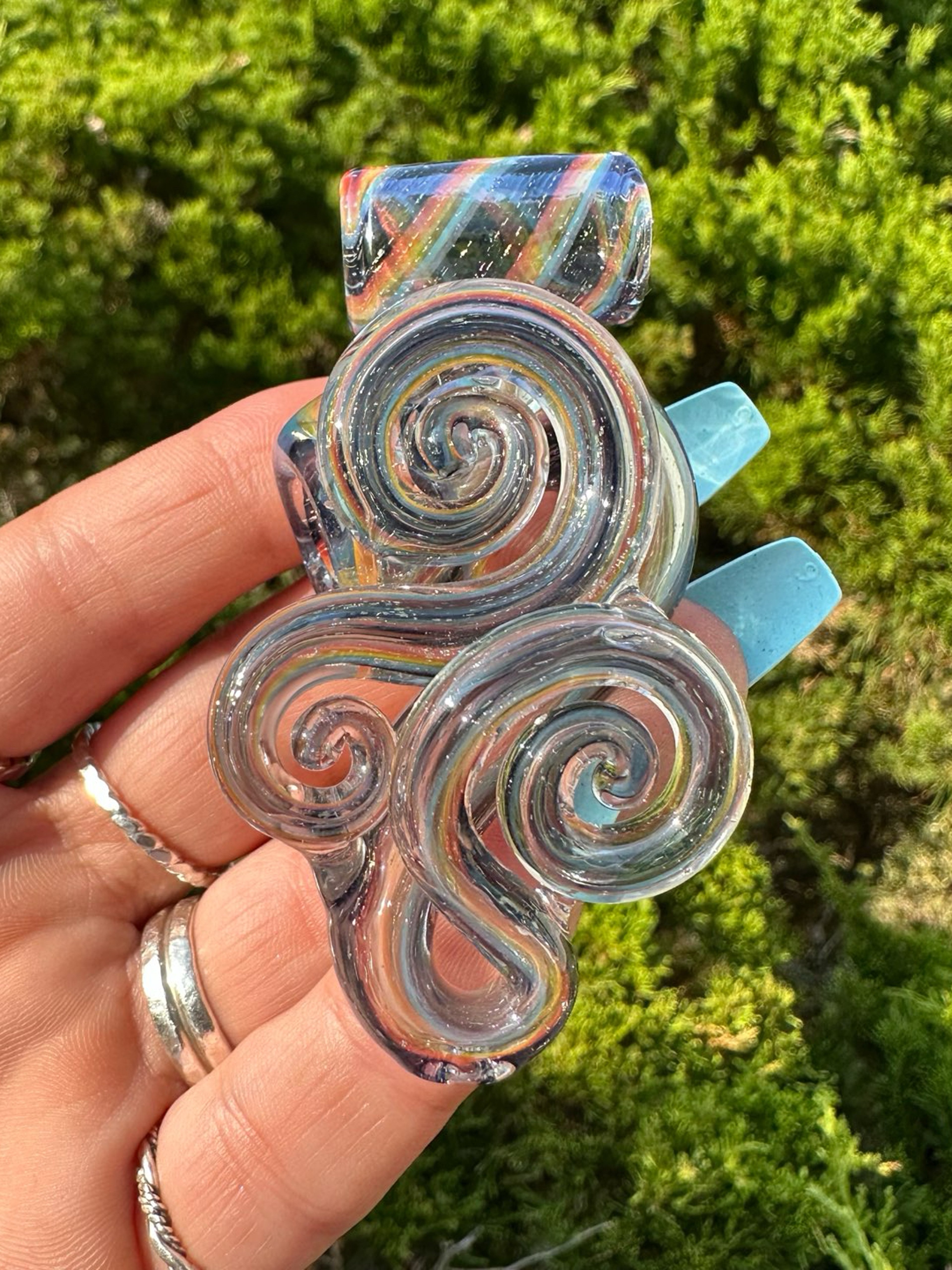 HaHa Glass Mini Secret Sherlock Pendant image 0