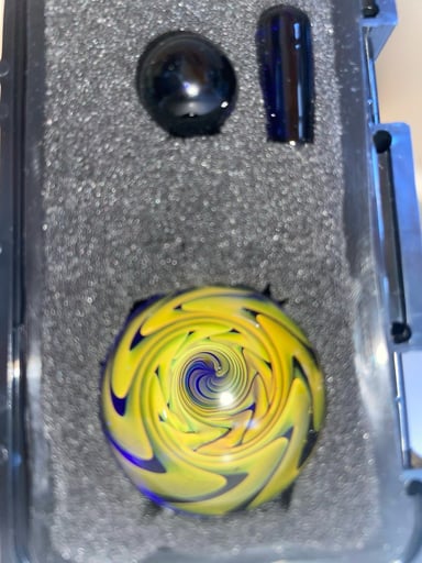 Preview pic of Updog glass marble slurper set