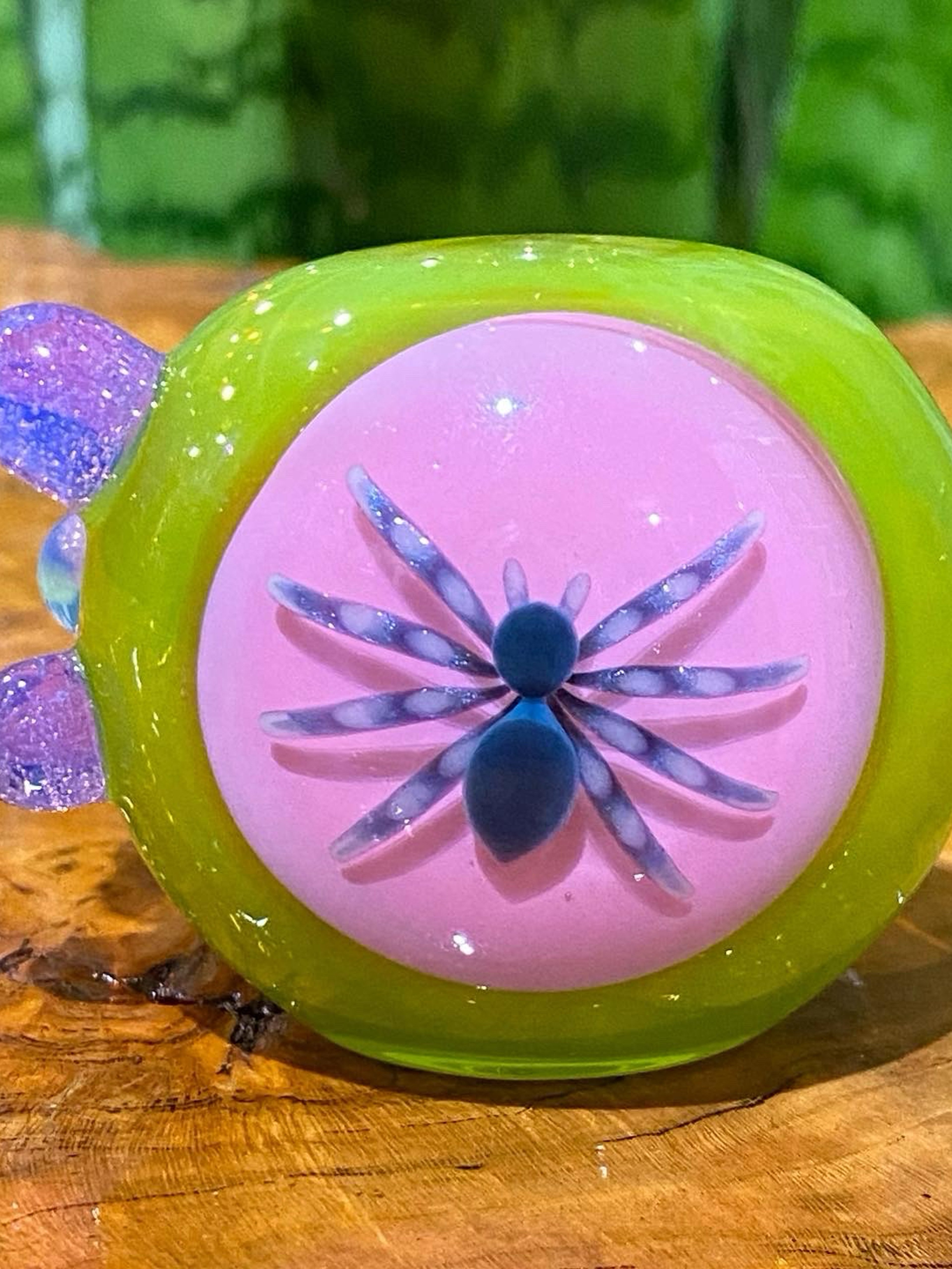 Preview pic of Colt X Florin Glass Spider Spoon