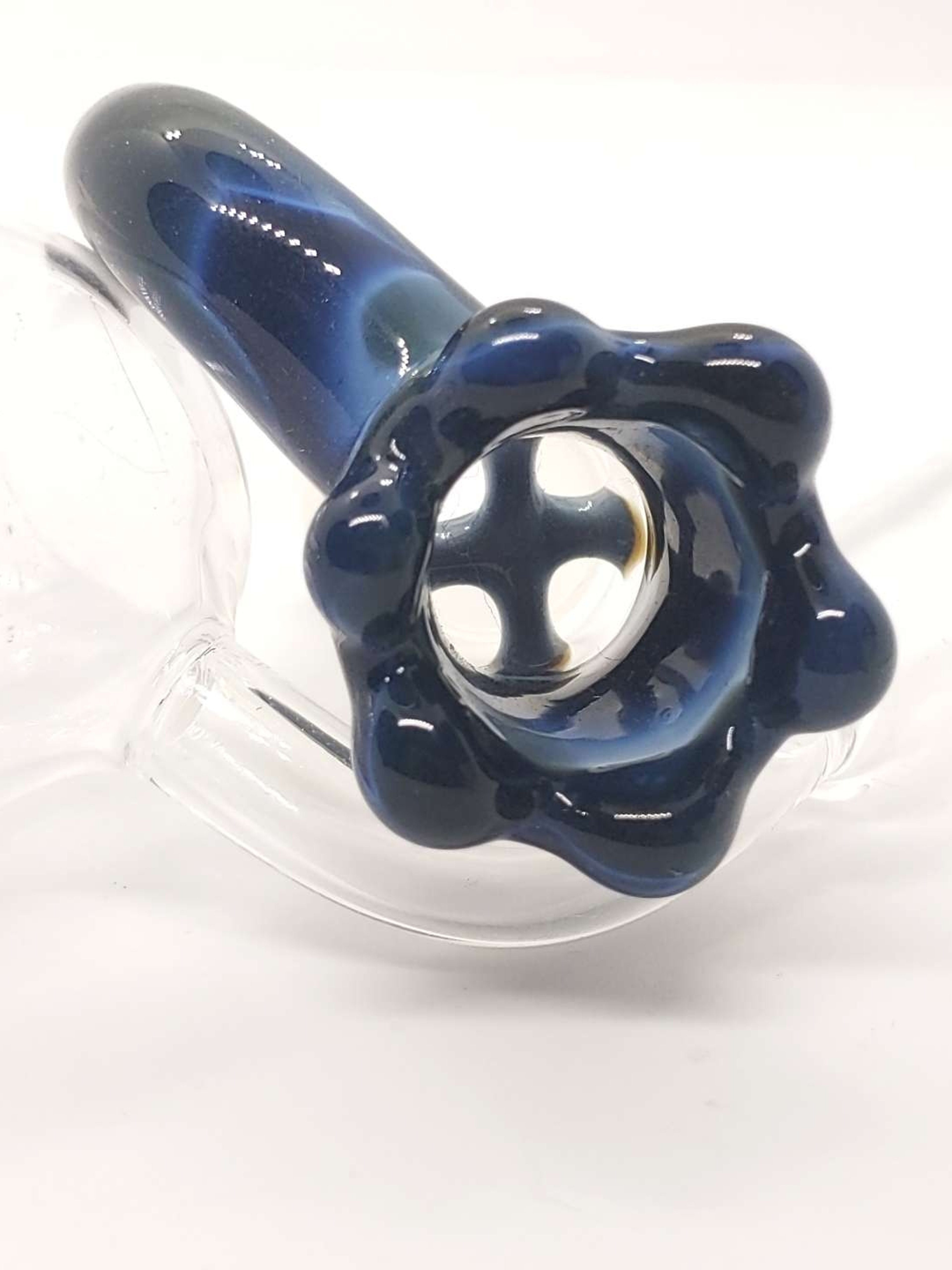 Preview pic of 18mm Blue Horned Slide *Ships Free*