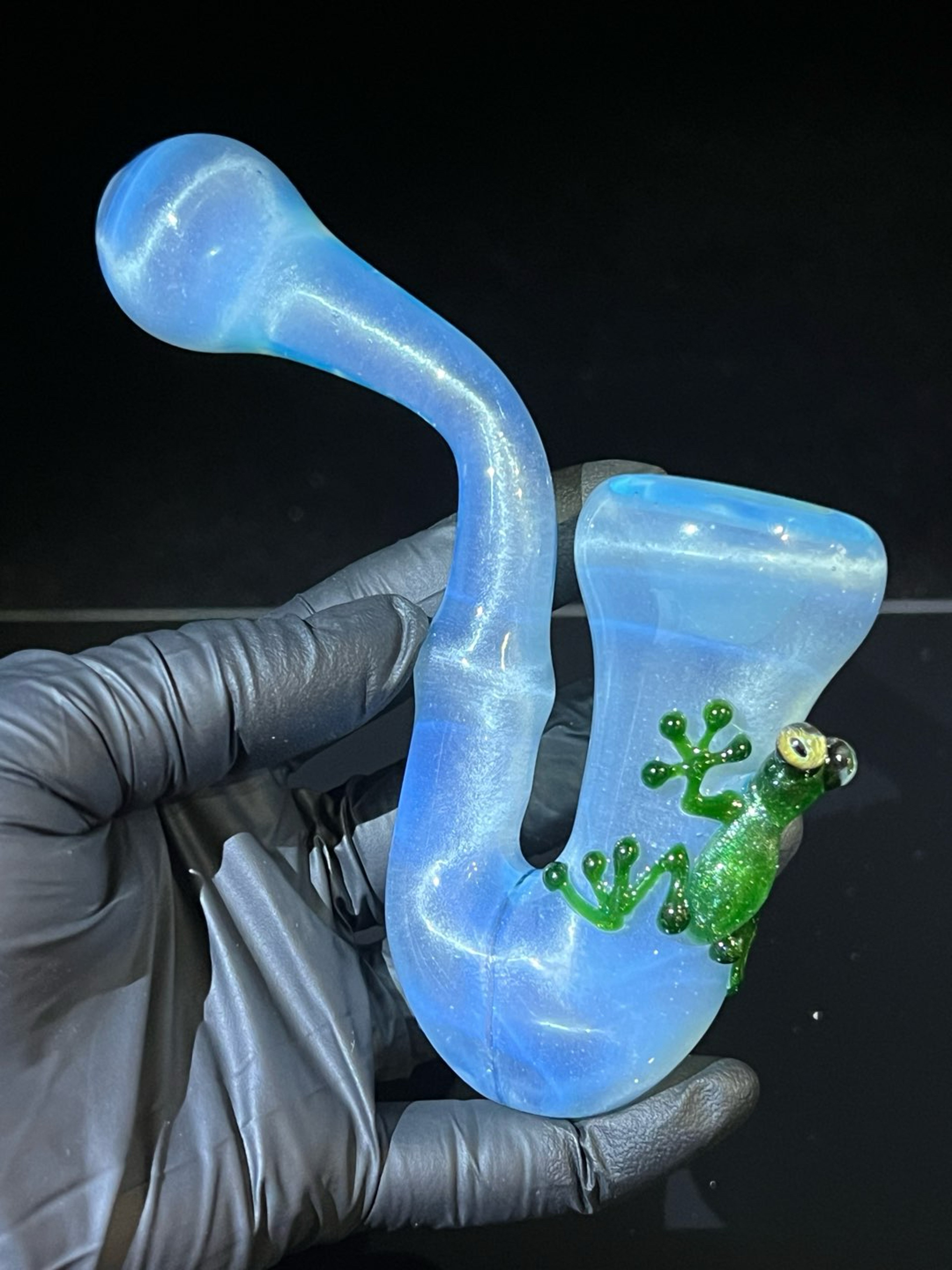 Preview pic of UV Blue Satin Frog Sherlock