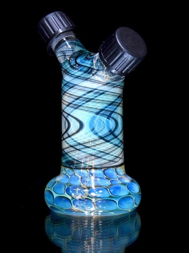 Preview pic of Chuck Millions - Fume Reticello Airtight Threaded Travel Rig - 10mm Female