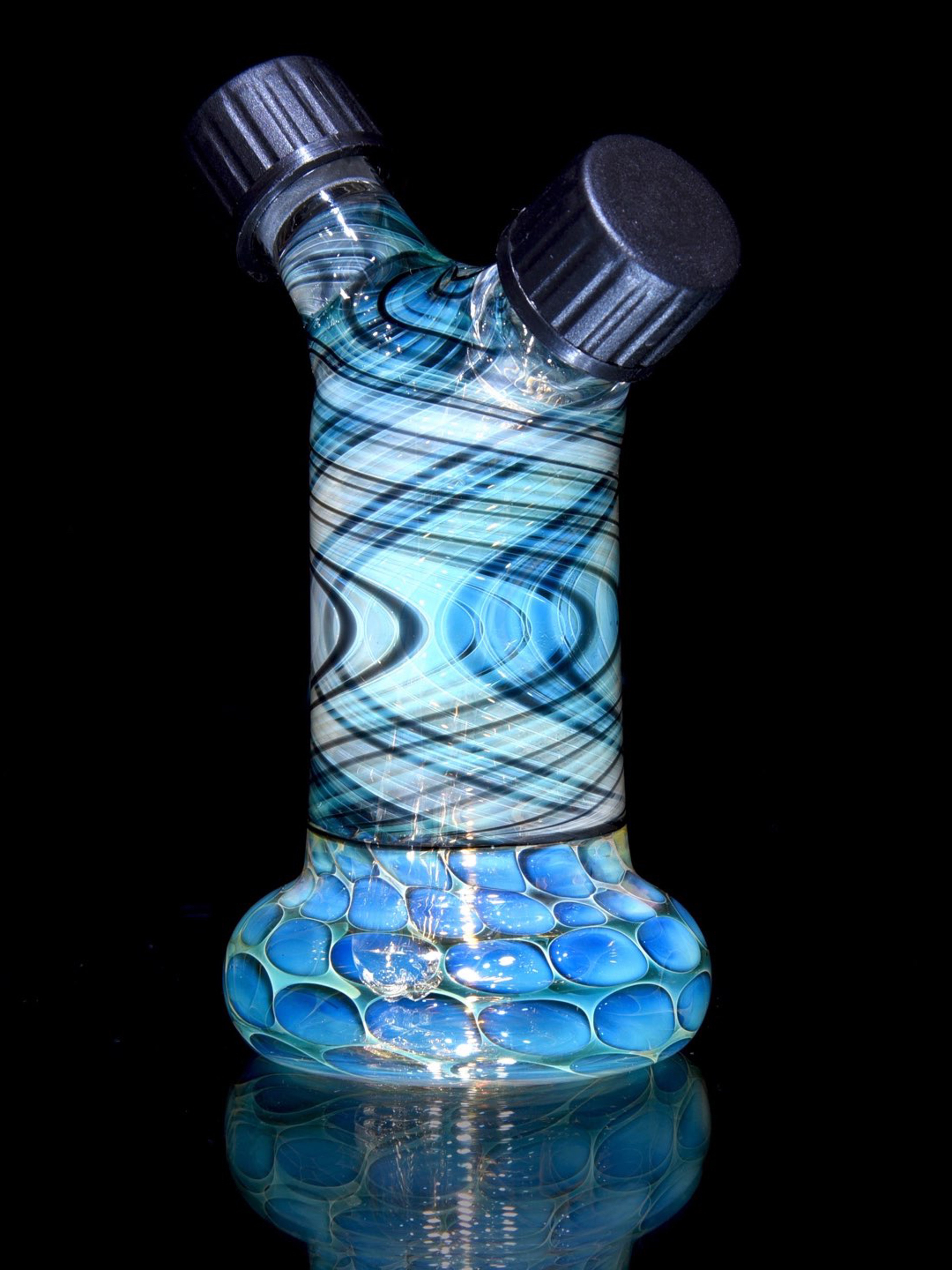 Preview pic of Chuck Millions - Fume Reticello Airtight Threaded Travel Rig - 10mm Female