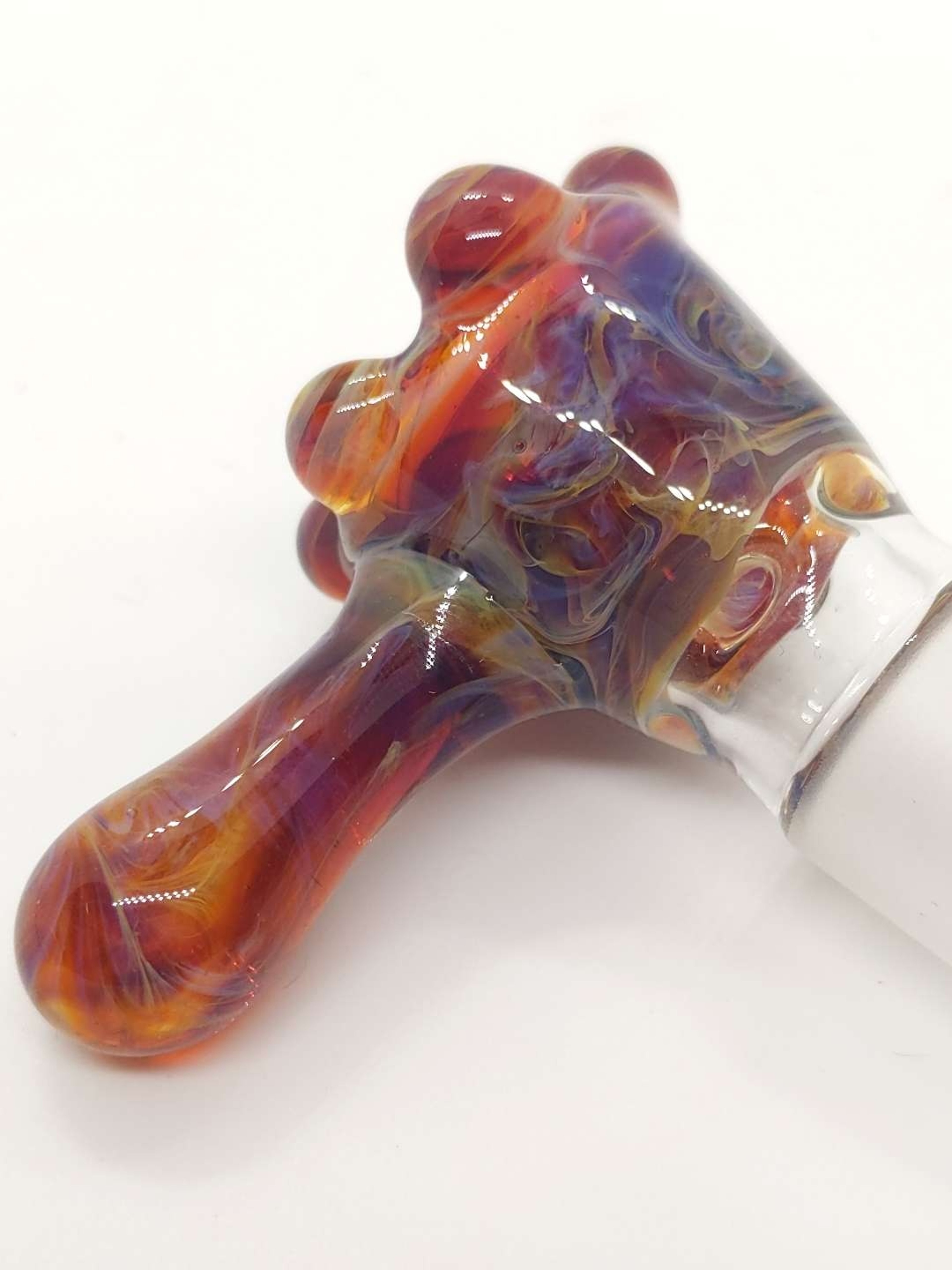 Preview pic of Amber and Blue Swirl 18mm Tab Slide