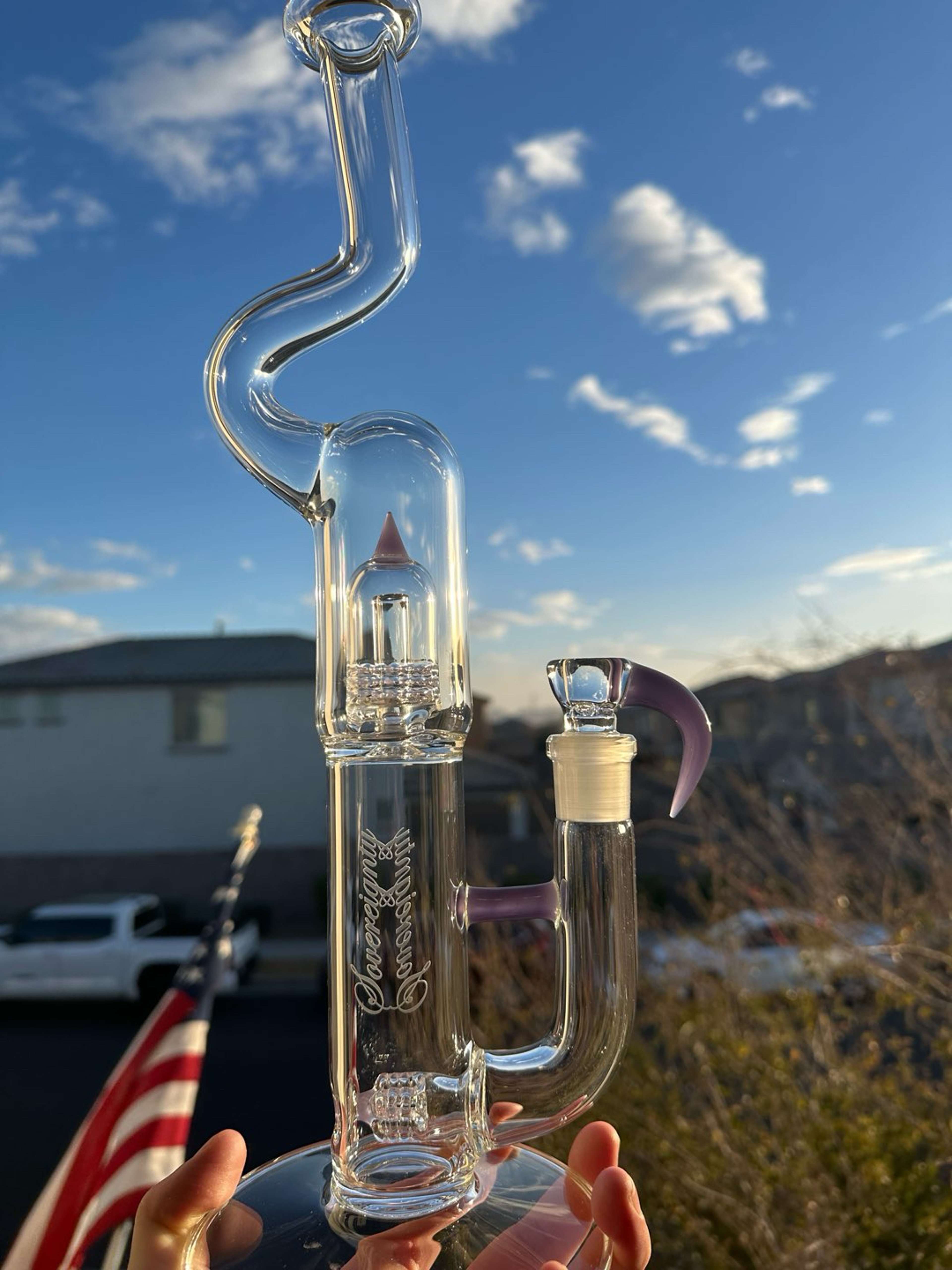 Preview pic of Wildberry/ice water🍇 Natty mini 3-dome