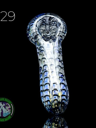 Preview pic of Daniel's Glass Art - Dry Pipe #29 - Wrap & Rake