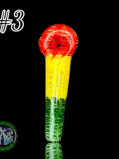 Preview pic of Daniel's Glass Art - Dry Pipe #3 - German Glass