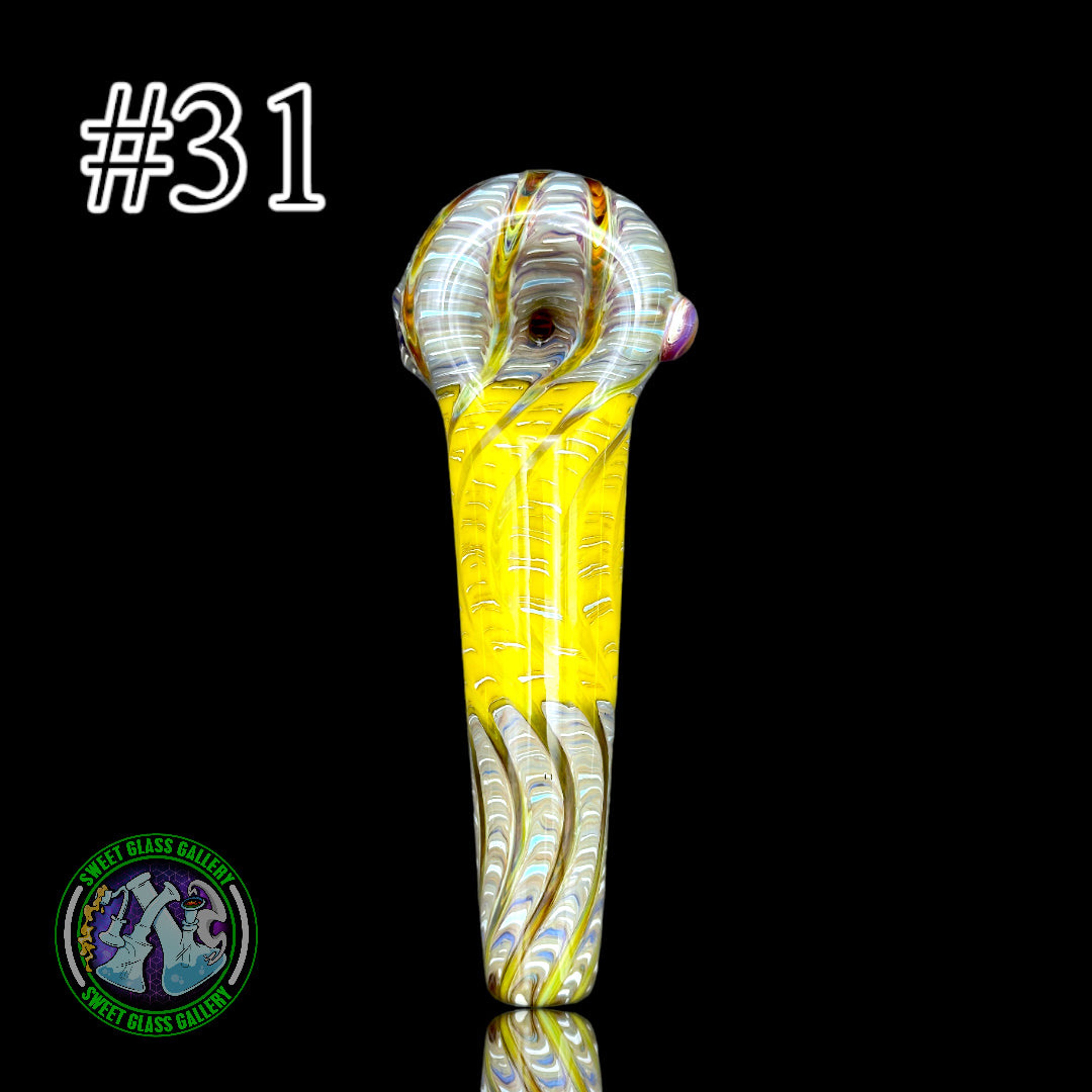Preview pic of Daniel's Glass Art - Dry Pipe #31 - German Glass