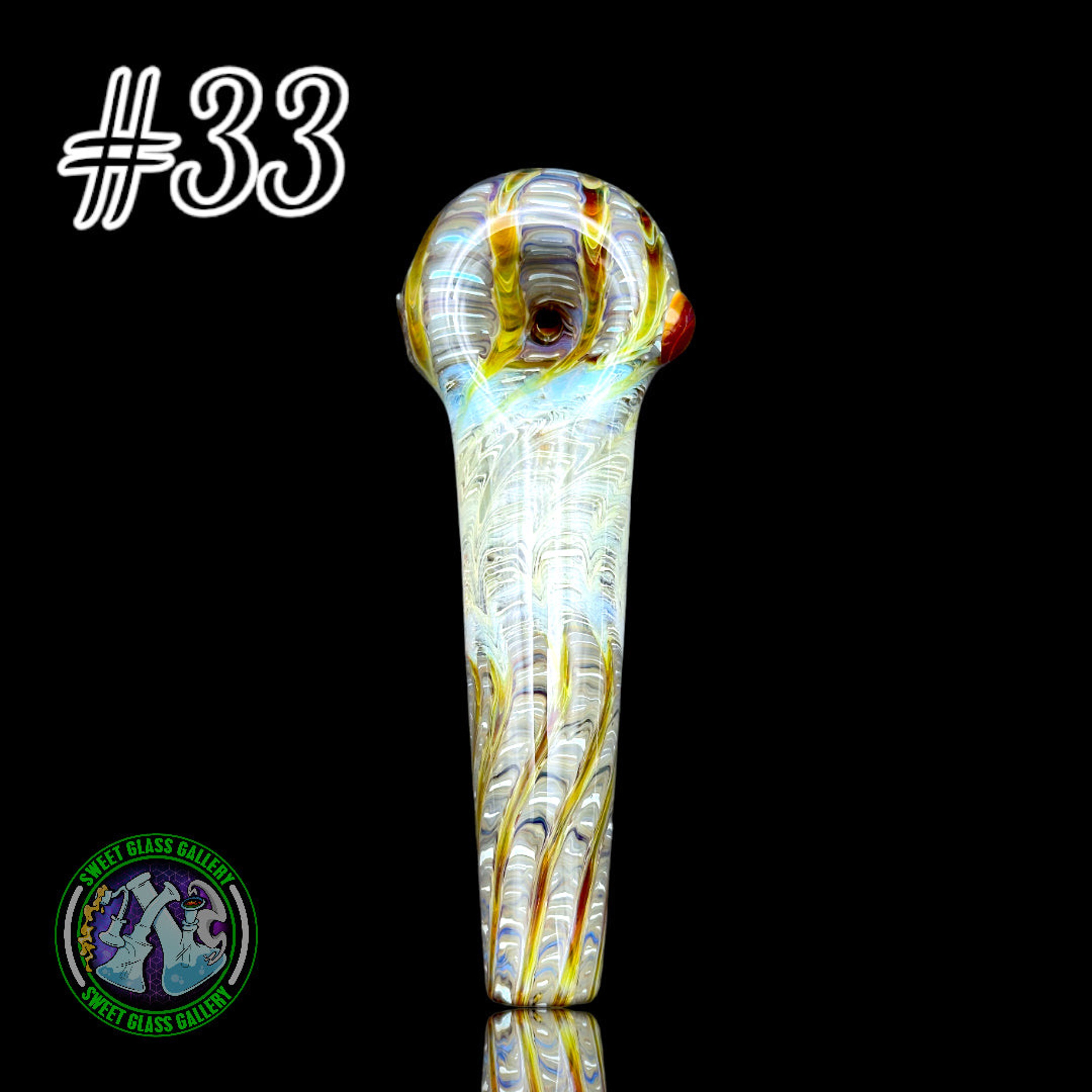 Preview pic of Daniel's Glass Art - Dry Pipe #33 - German Glass