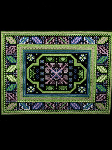Preview pic of le151 Green Lotus Bitrug Mat by Moodmats