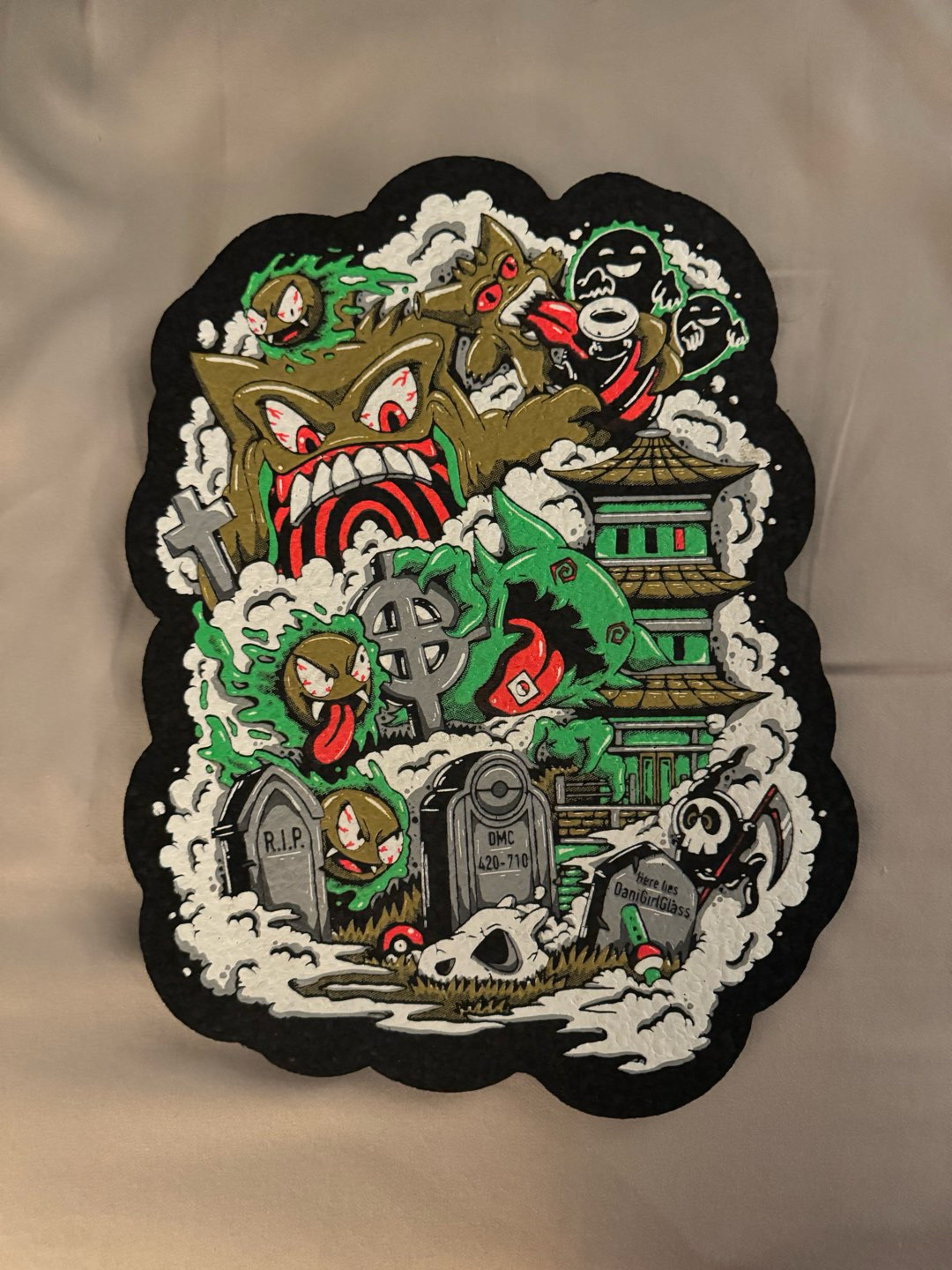 Preview pic of Gold lavender town/ghost town graveyard by dark mountain cult