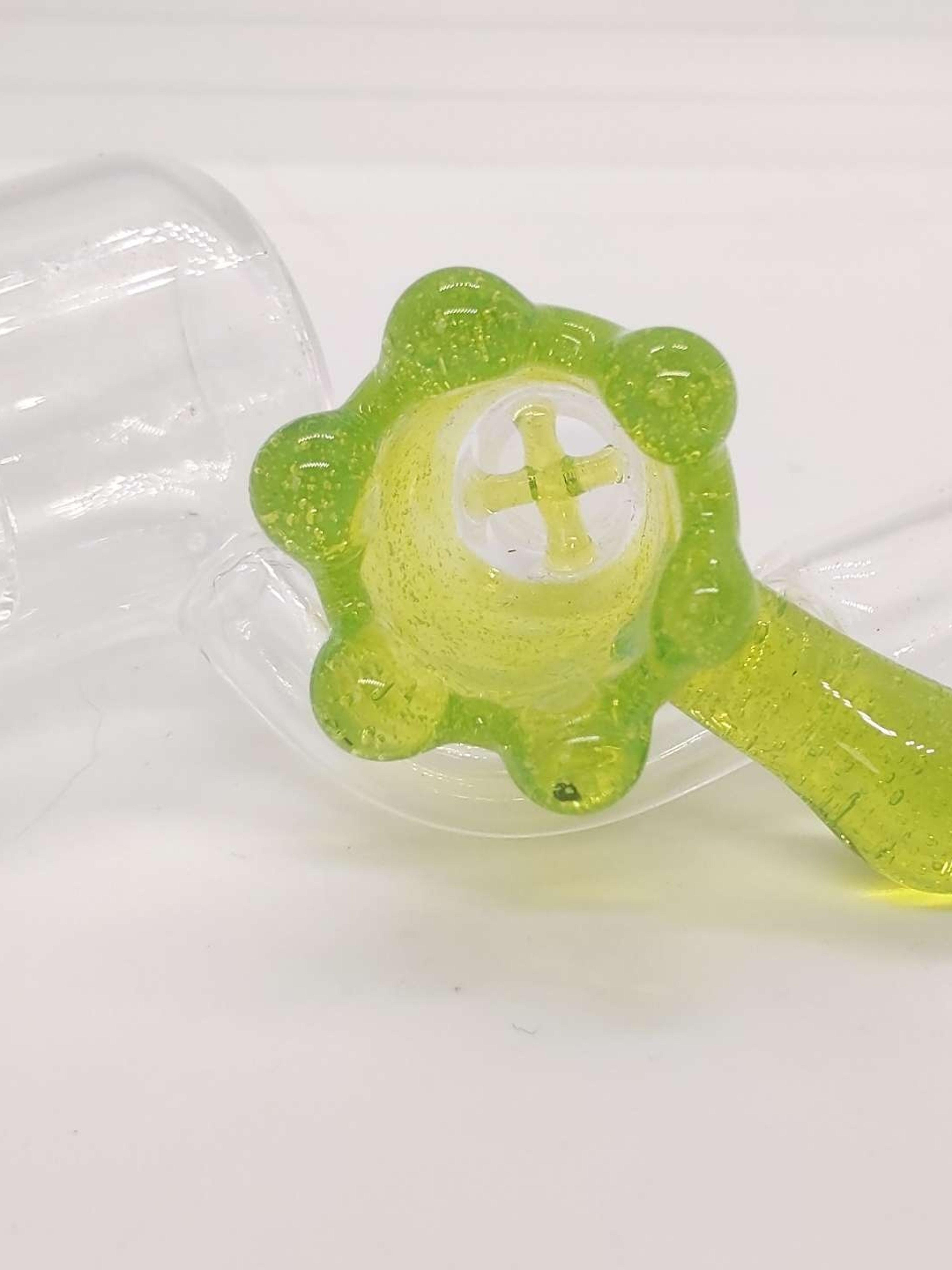 Preview pic of Green Translucent Single Tab Slide 14mm