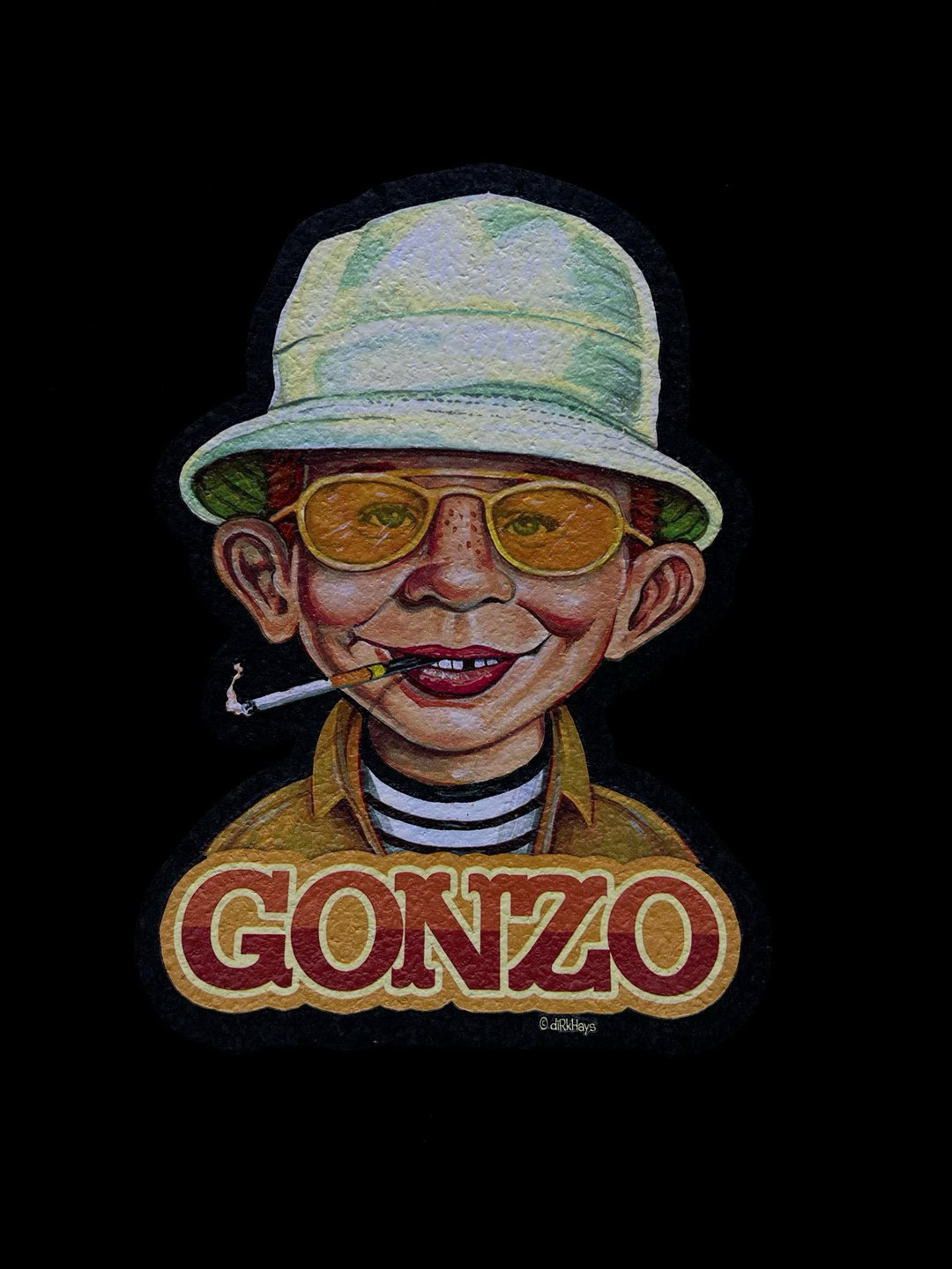 Preview pic of Hunter S Thompson “Gonzo” by Dirk Hays x 710 Emporium x Moodmats