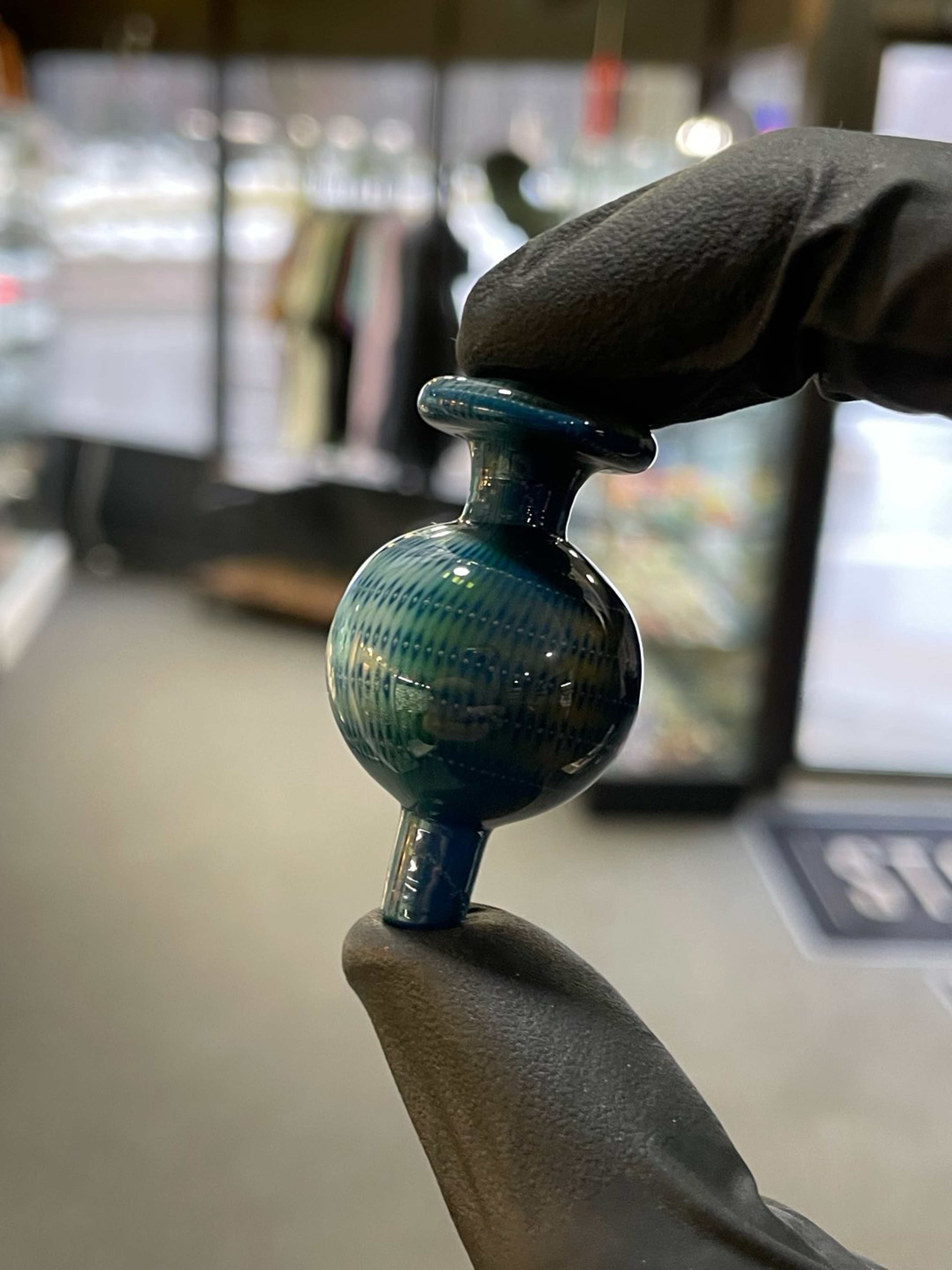 Preview pic of Charlie Shaw Bubble Trap on Blue Bubble Cap
