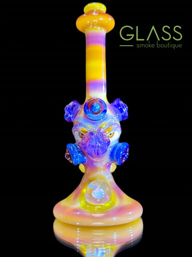 Preview pic of Creep Glass Mini Bird Tube - Serendipity