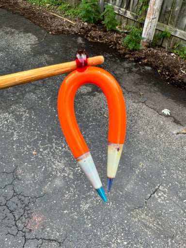 Preview pic of Sherbet - Curved Pencil Pendant
